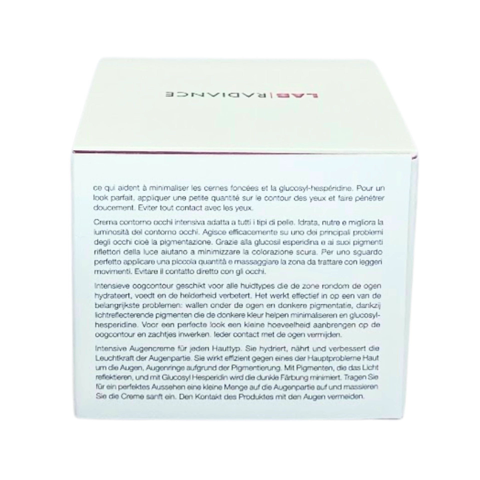 Illuminating Eye Contour | Contorno de ojos iluminador 15ml - Lab Radiance - Bruno Vassari ®