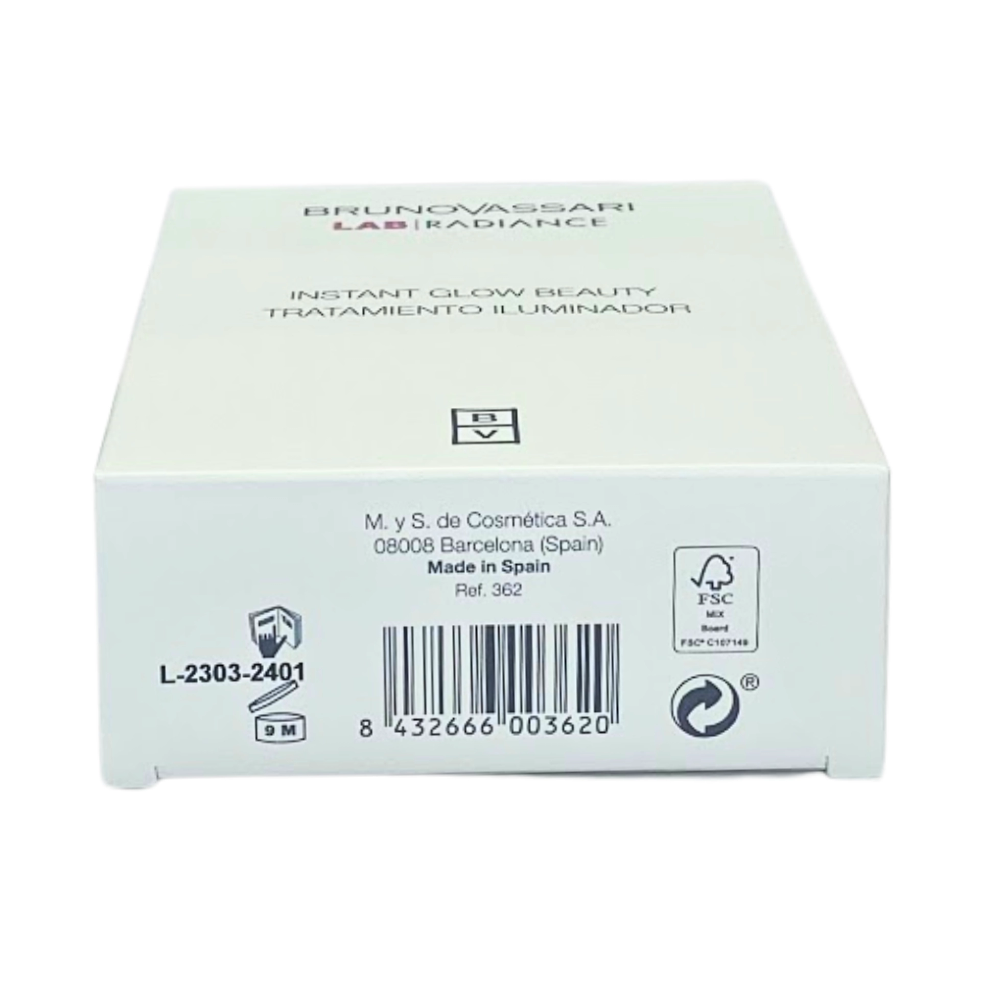 Instant Glow Beauty | Sérum iluminador/revitalizante 2x30ml - Lab Radiance - Bruno Vassari ®