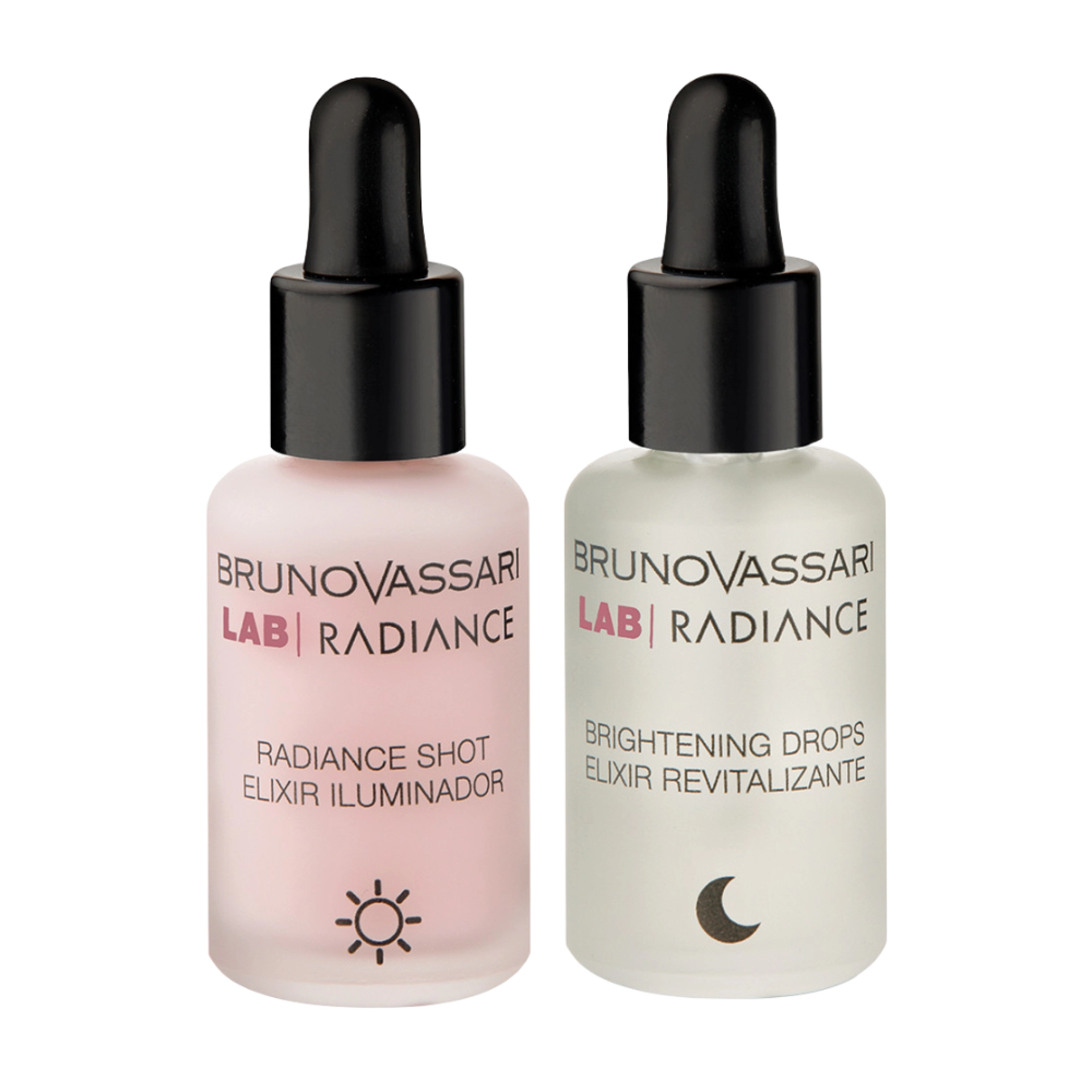 Instant Glow Beauty | Sérum iluminador/revitalizante 2x30ml - Lab Radiance - Bruno Vassari ®