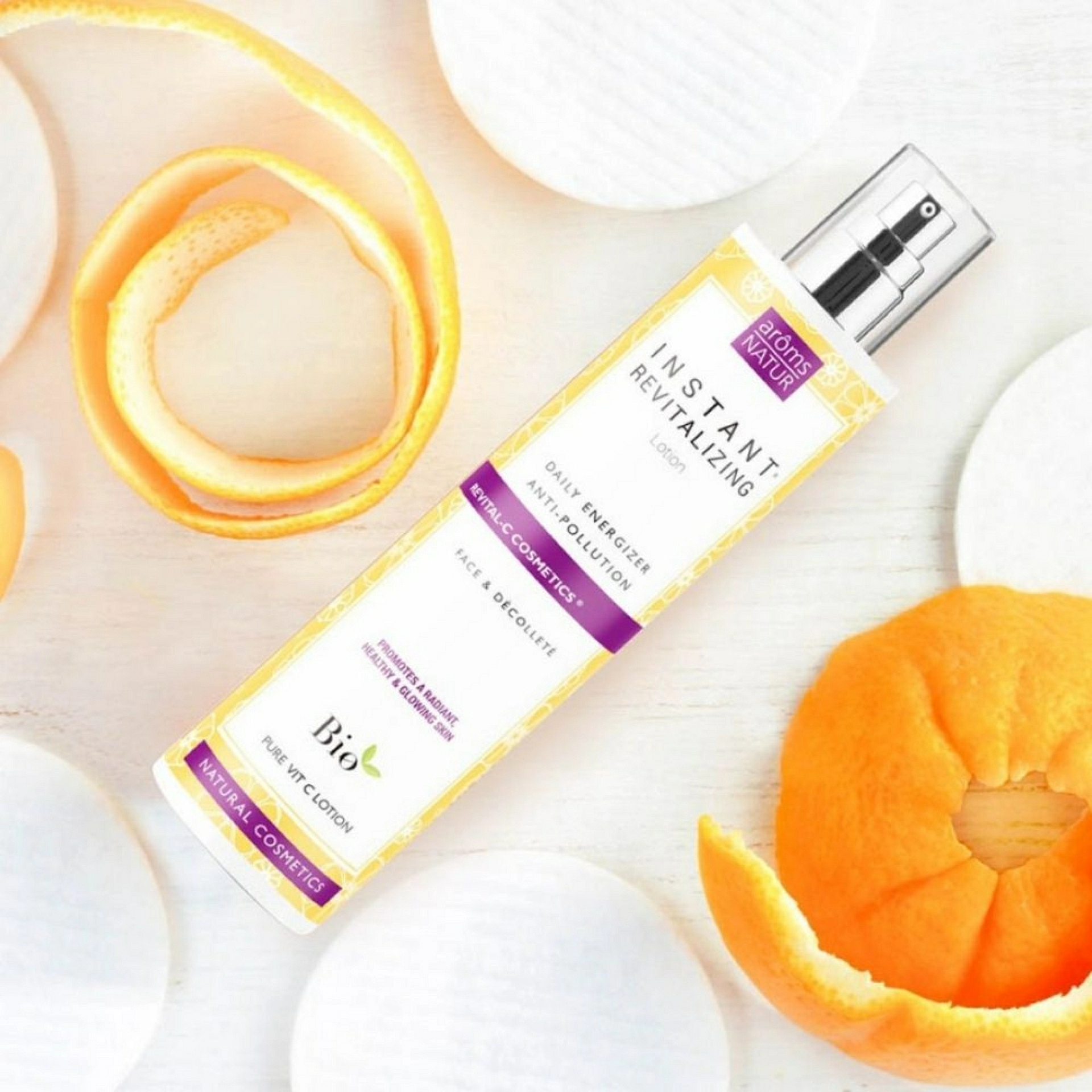 Instant Revitalizing Lotion | Loción 100ml - Revital-C Antiox & Radiance - Arôms Natur ®