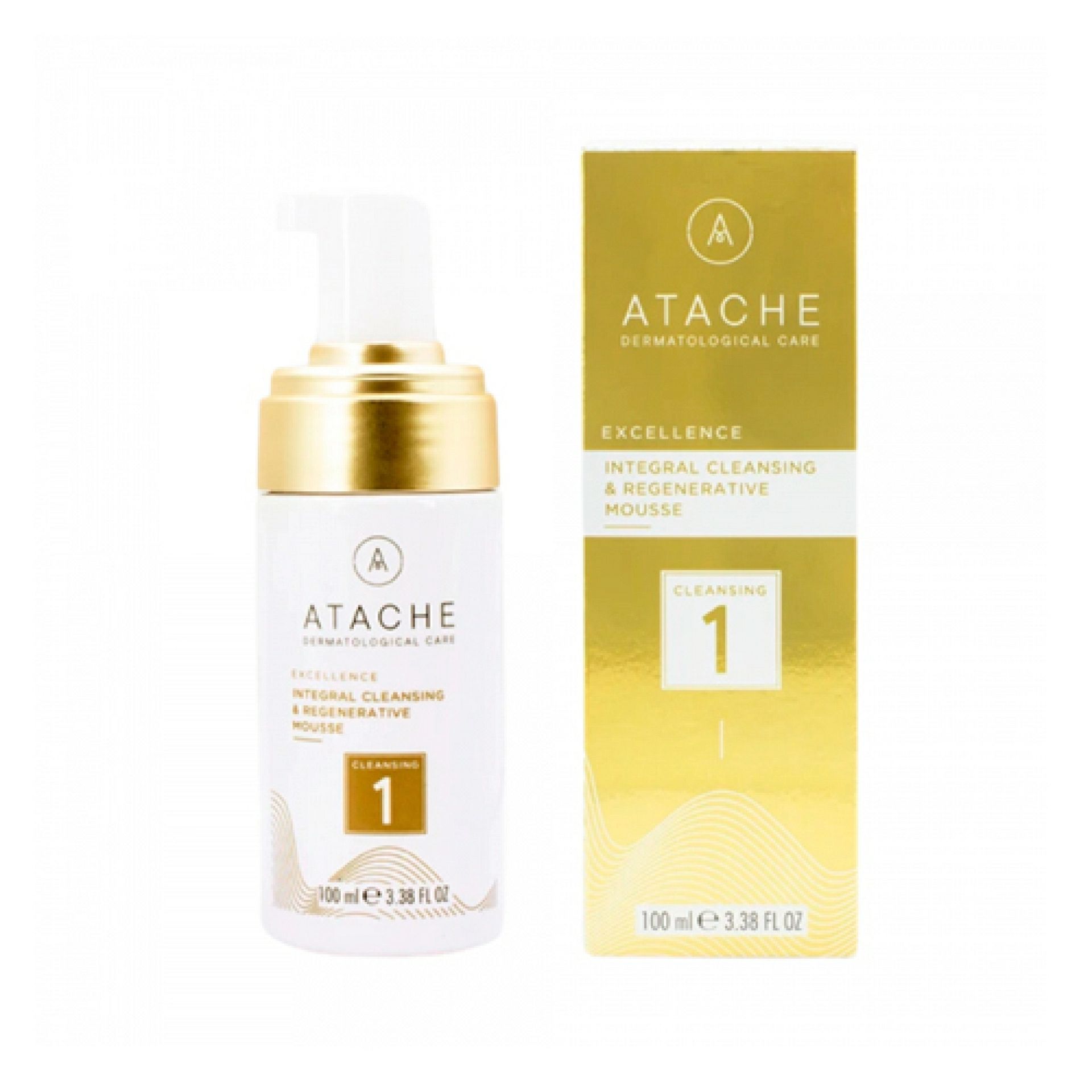 Integral Cleansing & Regenerative Mousse | Mousse limpiador 200 - Excellence - Atache ®