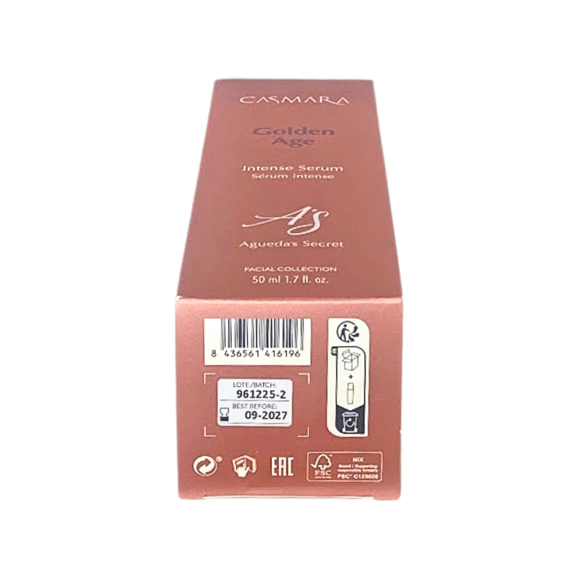 Intense Serum | Serum hidratante y reafirmante 50ml - Golden Age - Casmara ®