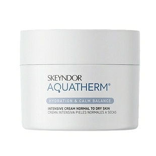 Intensive Cream Normal to Dry Skin | Crema Intensiva Pieles Normales a Secas 50ml - Hydration & Calm Balance - Aquatherm - Skeyndor ®
