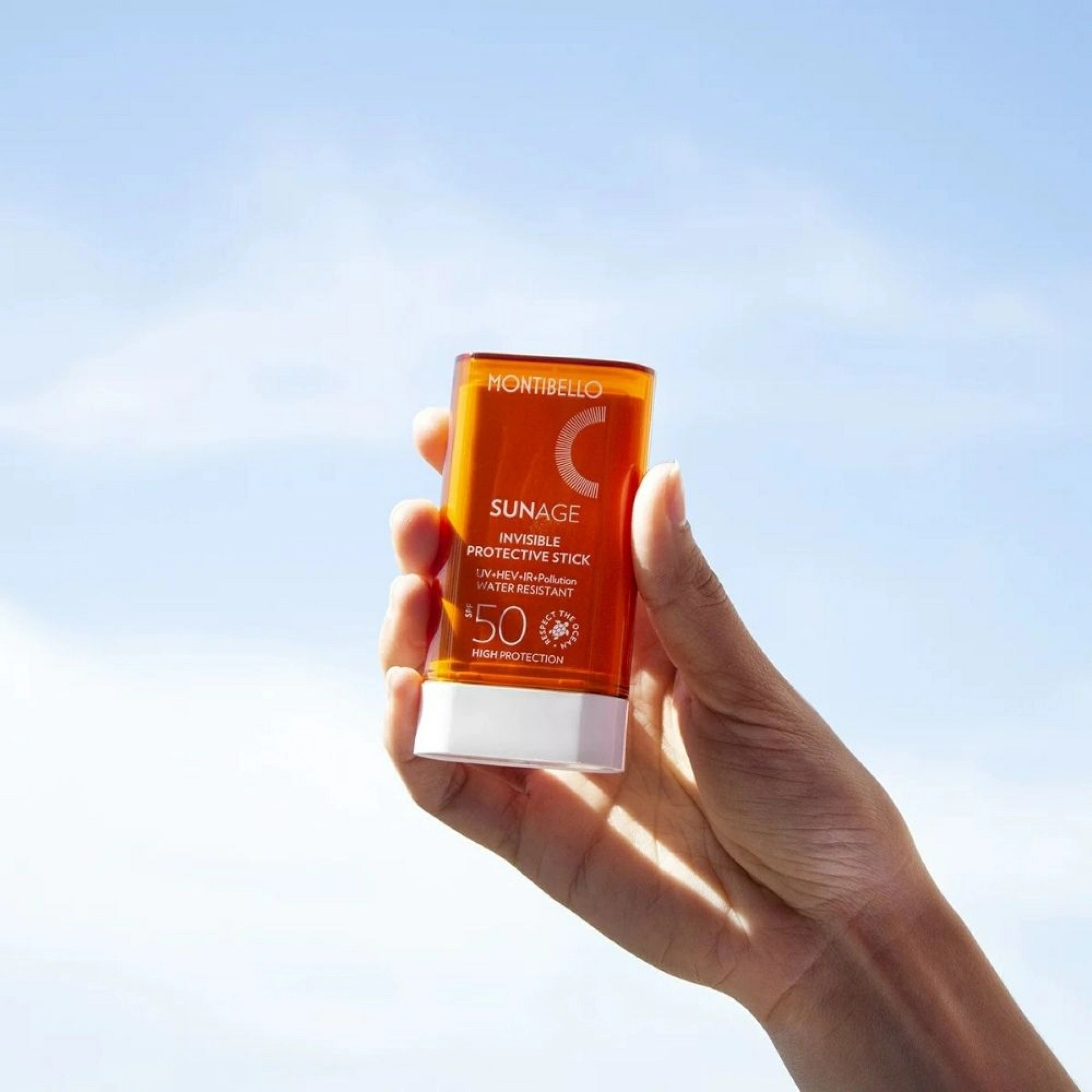 Invisible Protective Stick SPF50 | Protector solar en stick 20ml - Sun Age - Montibello ®