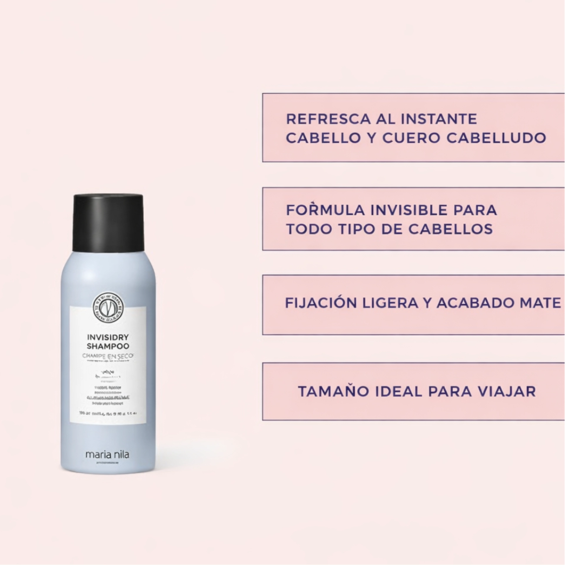Invisidry Shampoo | Champú Invisidry - MN Style & Finish - Maria Nila ®