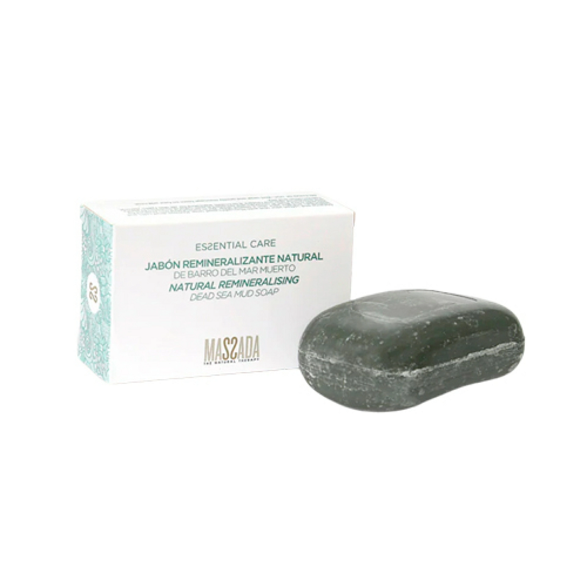 Jabón Remineralizante Natural de Barro del Mar Muerto 125g - Massada ®
