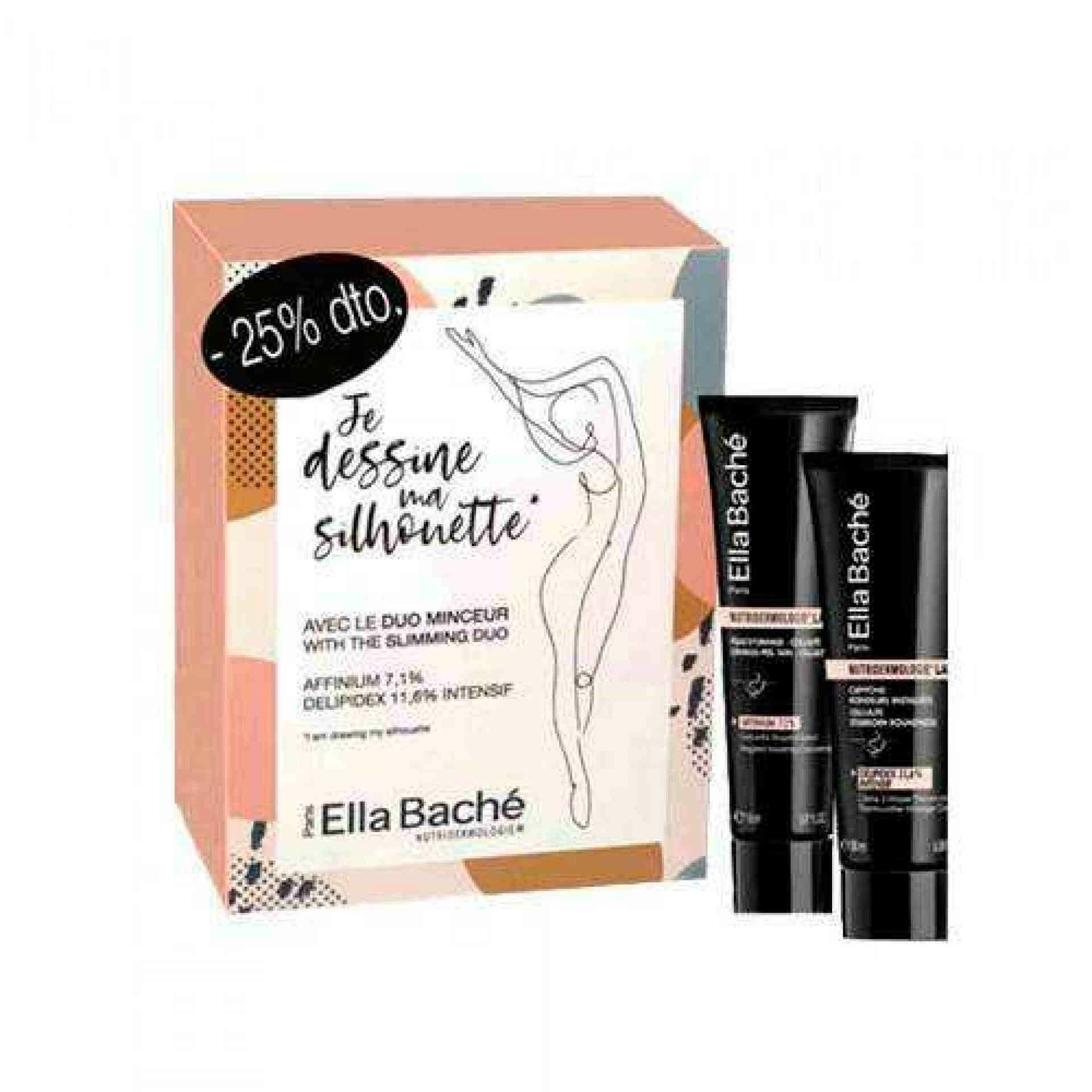 Je Dessine ma Silhouette | Crema Anticelulítica 150ml + Crema Adelgazante 180ml - Ella Baché ®