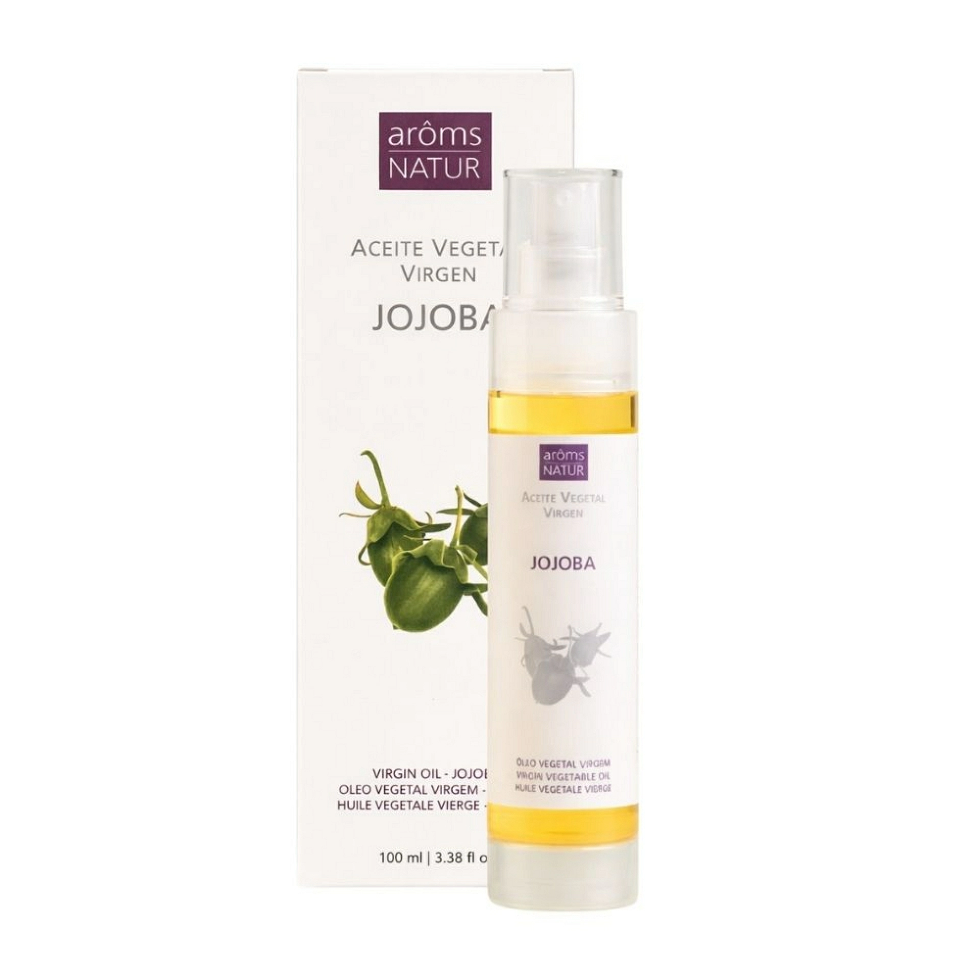 Jojoba | Aceite vegetal seborregulador 100ml - Arôms Natur ®