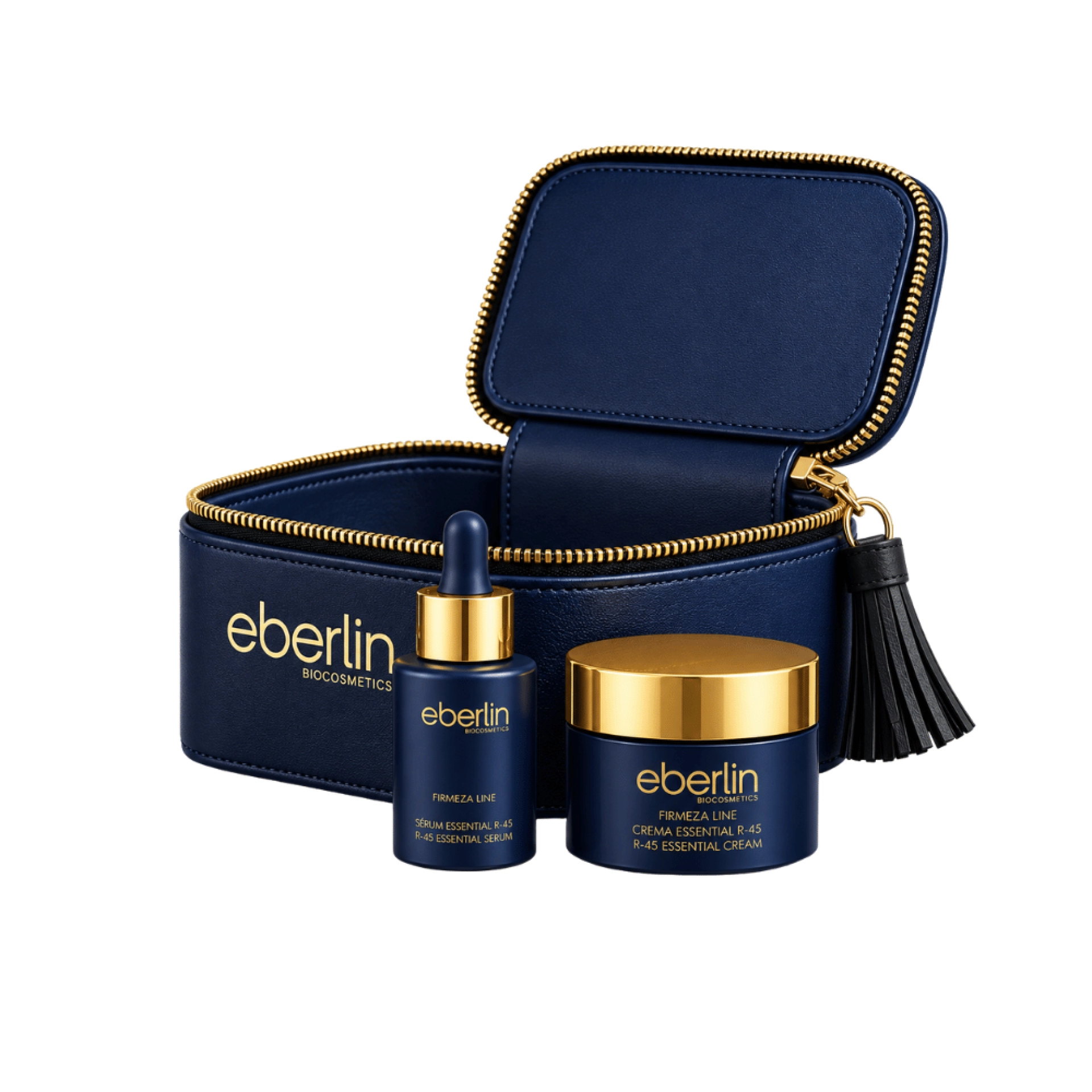 Joyero Firmezza | Sérum Essential R-45 30 ml + Crema Essential R-45 50 ml - Firmezza - Eberlin ®
