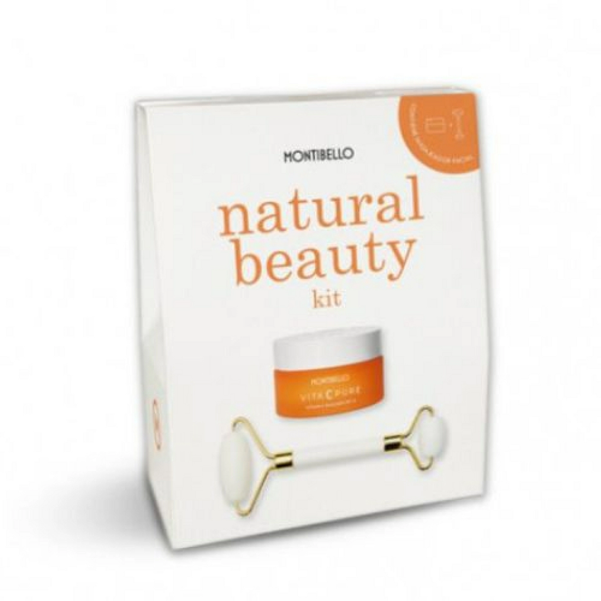 Kit antiedad vita pure C  emulsión | Vitamin C Emulsion SPF15 + regalo rodillo masajeador - Vita Pure C - Montibello ®