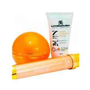 Kit Citrus Homeophatiques |  Limpiador Bijin 50 ml + Crema 50 ml + Serum 35ml - Utsukusy ®