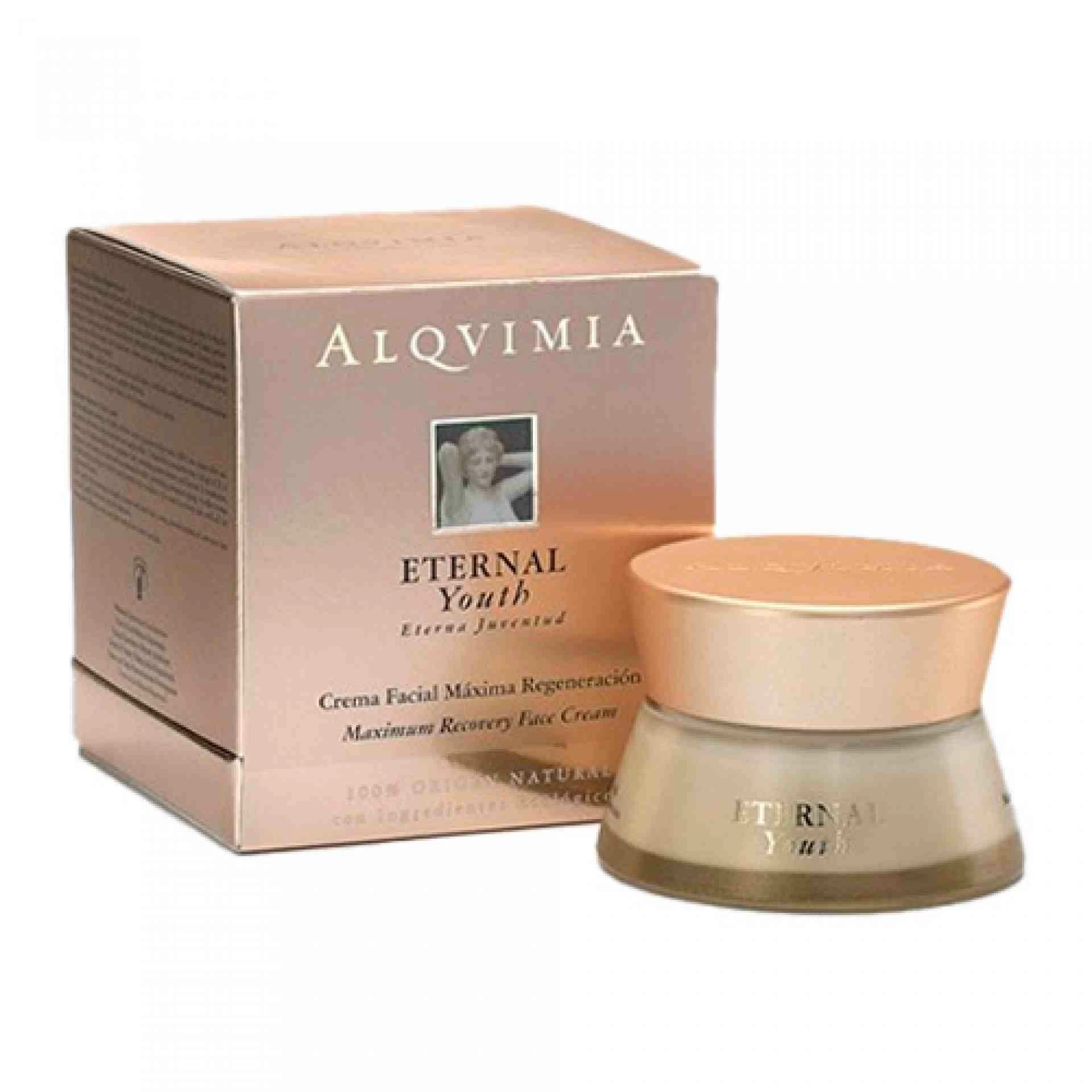 Kit: Crema 50ml, Agua 30ml y Aceite 30ml | Cofre tratamiento facial - Eternal Youth - Alqvimia ®