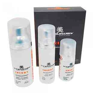 Kit Energy | Set Revitalizante - Serum 30 ml + Crema 50 ml + Contorno de ojos 15 ml - UTSUKUSY ®