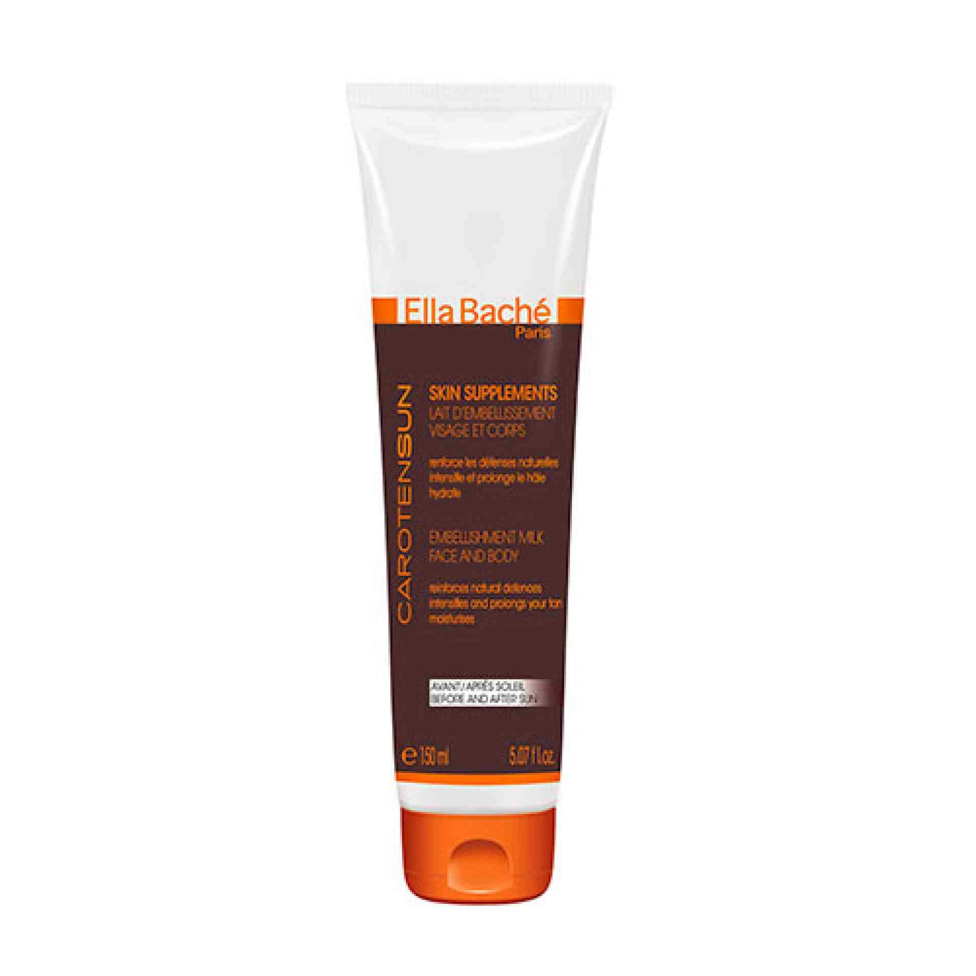 Lait d´Embellissement Visaje et Corps | Leche hidratante aftersun 150ml - Carotensun - Ella Baché ®