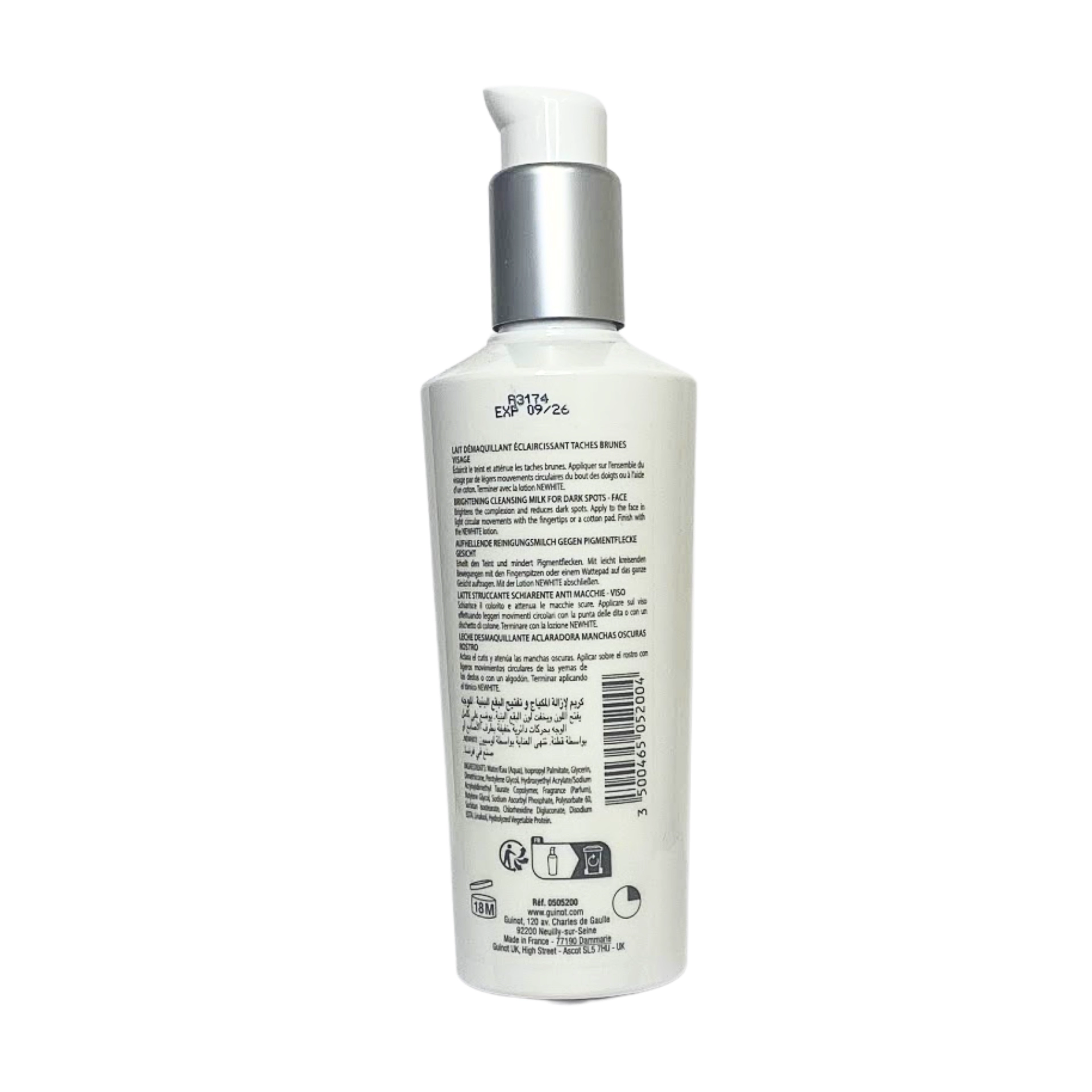 Lait Newhite | Leche Desmaquillante 200ml - Guinot ®