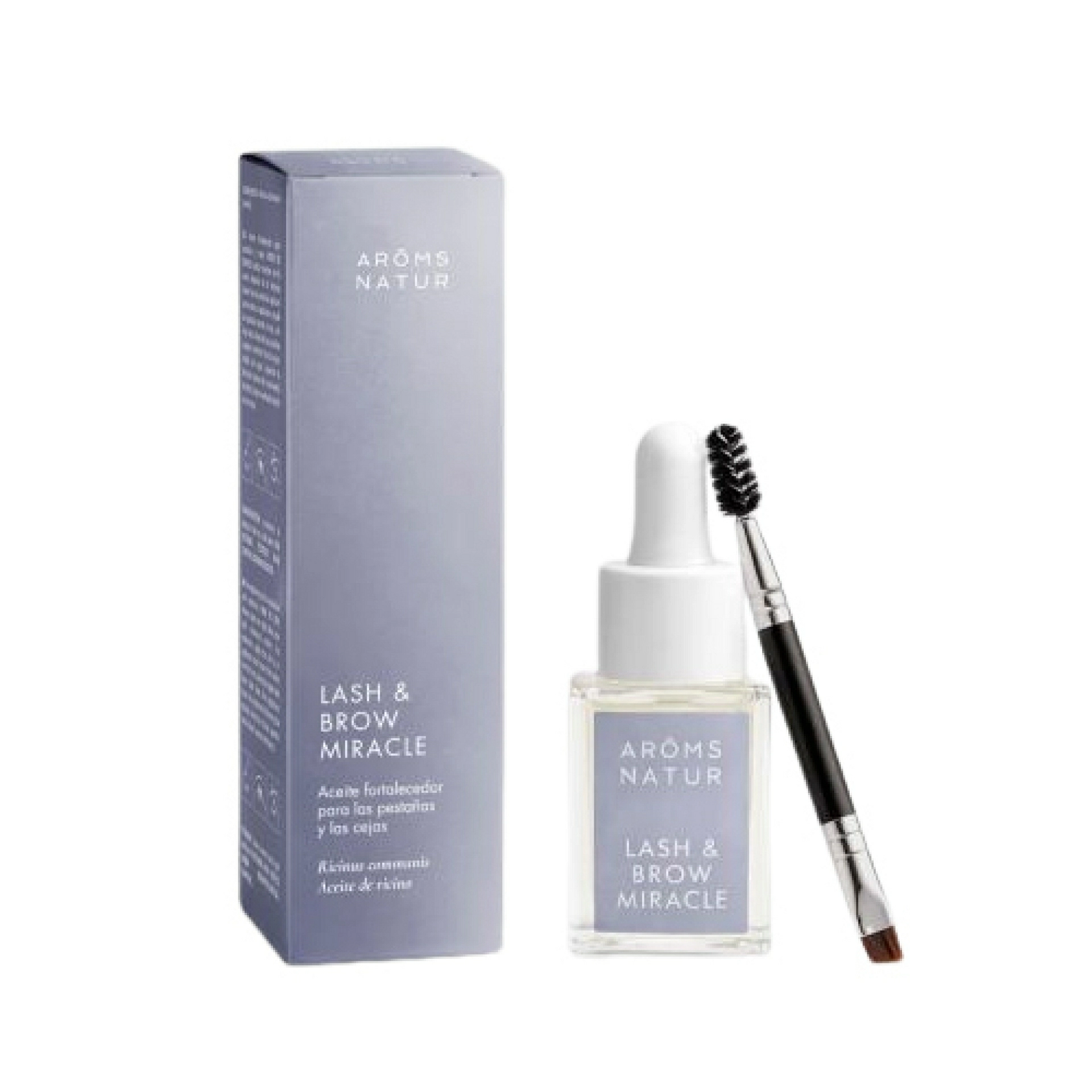 Lash & Brow Miracle | Aceite fortalecedor para pestañas y cejas 15ml - Miracle Eye - Arôms Natur ®