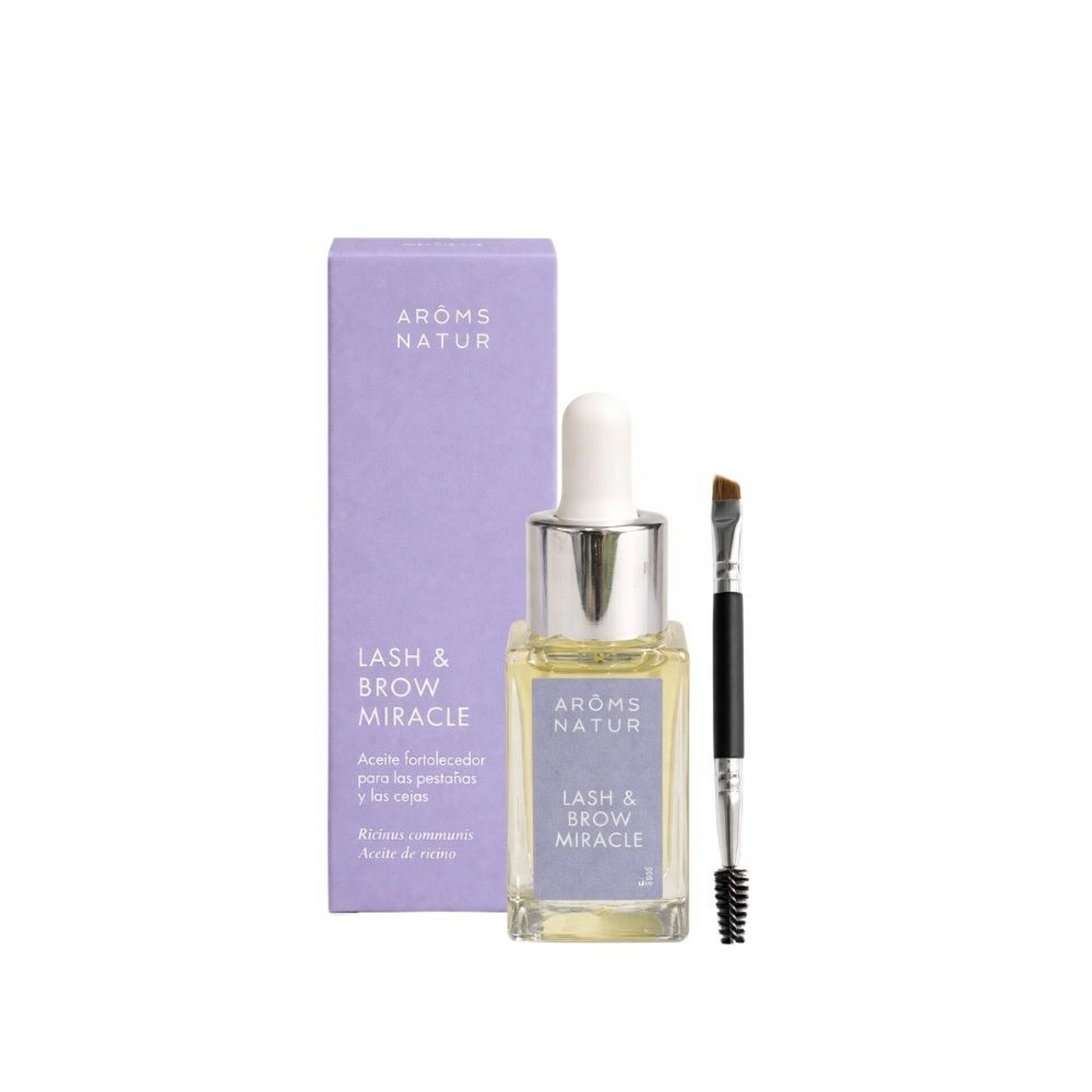 Lash & Brow Miracle | Tratamiento fortalecedor para pestañas y cejas 15 ml - Arôms Natur