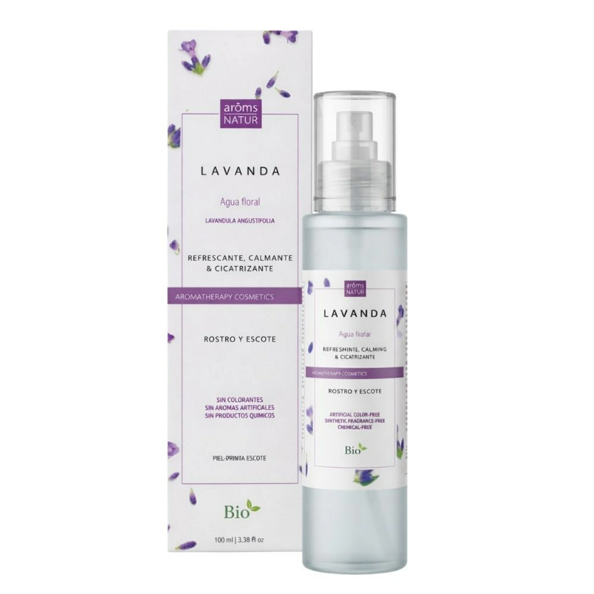 Lavanda | Agua floral refrescante 100ml - Hidrolatos - Arôms Natur ®