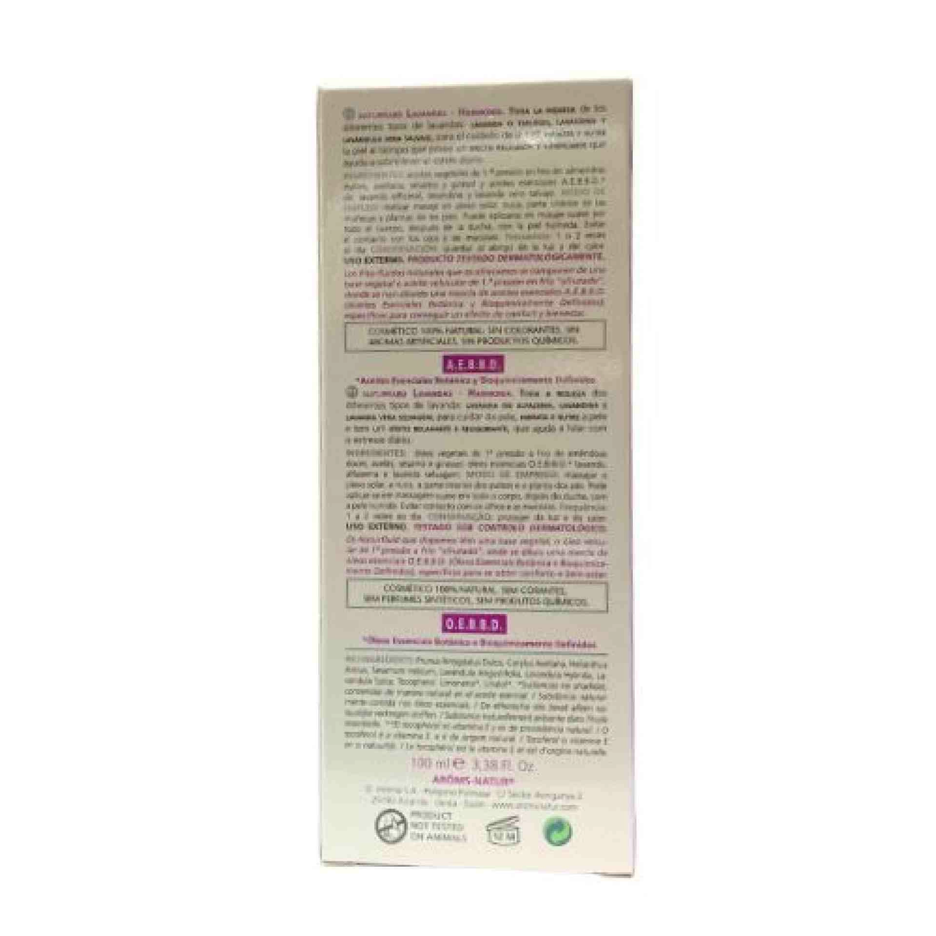 Lavenders | Aceite relajante de lavanda 100ml - Naturfluid Concentrate - Arôms Natur ®