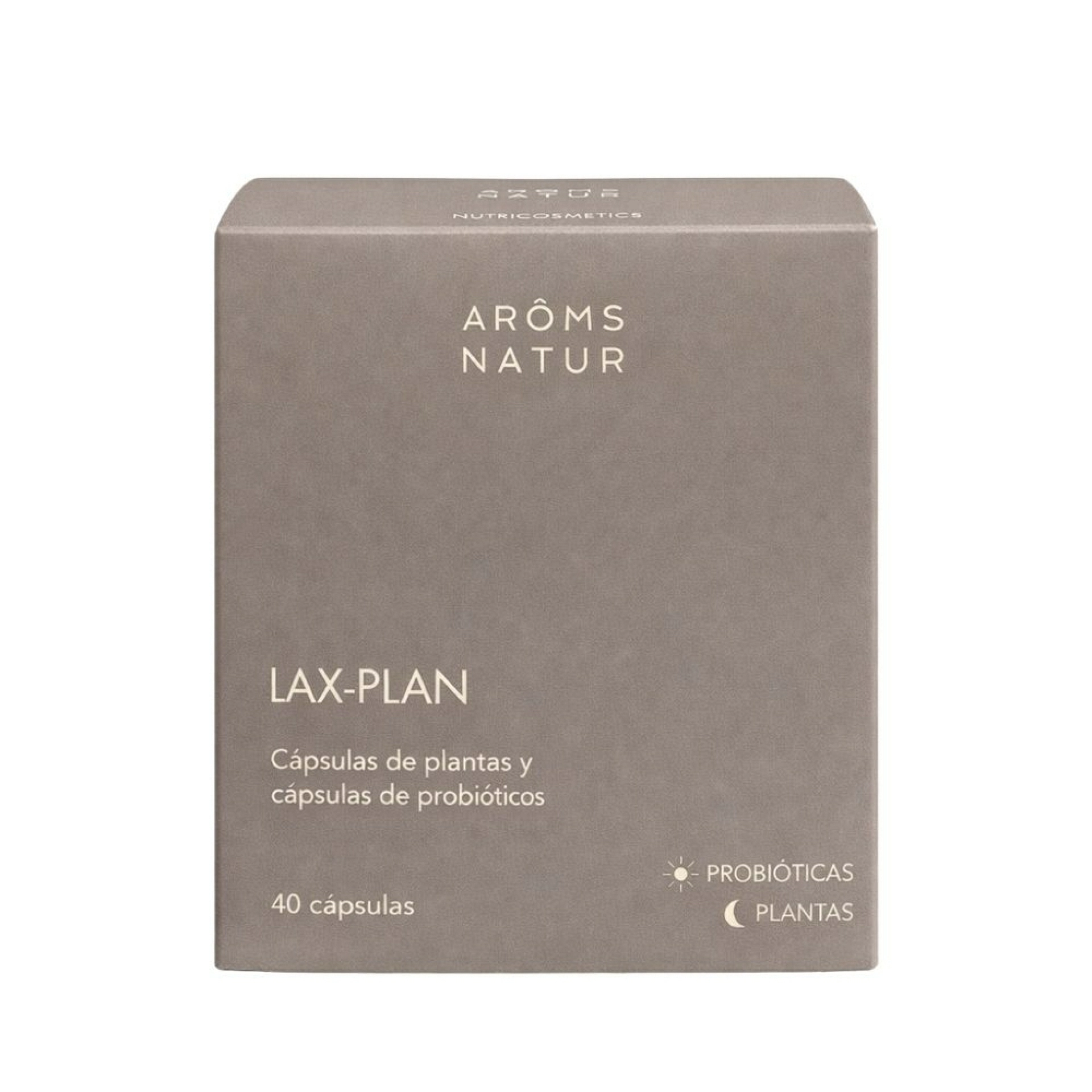 Lax-Plan 40 Capsulas |  Regulador del intestino - Nutricosméticos - Arôms Natur ®