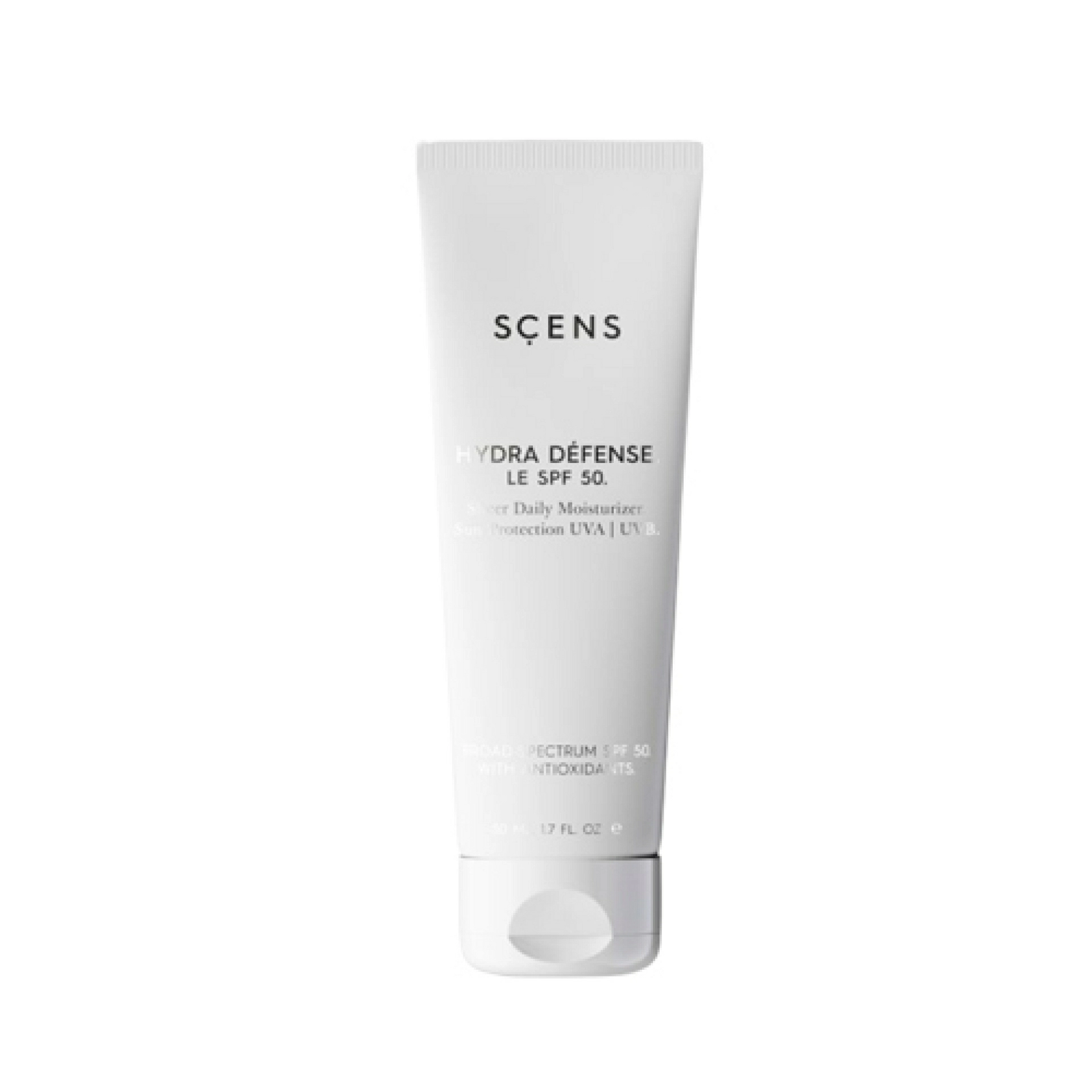 Le SPF50 | Crema hidratante con fotoprotección UVA UVB 50ml - Hydra Défense - Scens ®