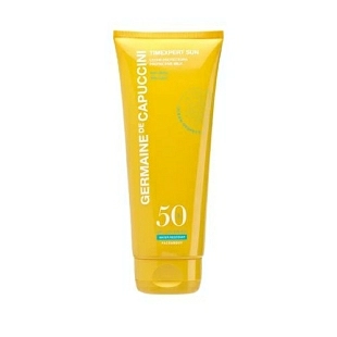 Leche Protectora SPF 50 | Leche Solar Hidratante y Antioxidante 200 ml - Timexpert Sun - Germaine de Capuccini ®
