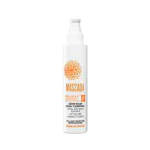 Leche Solar Facial y Corporal SPF50 Protección Alta 200ml - Massada Sun Protection - Massada ®