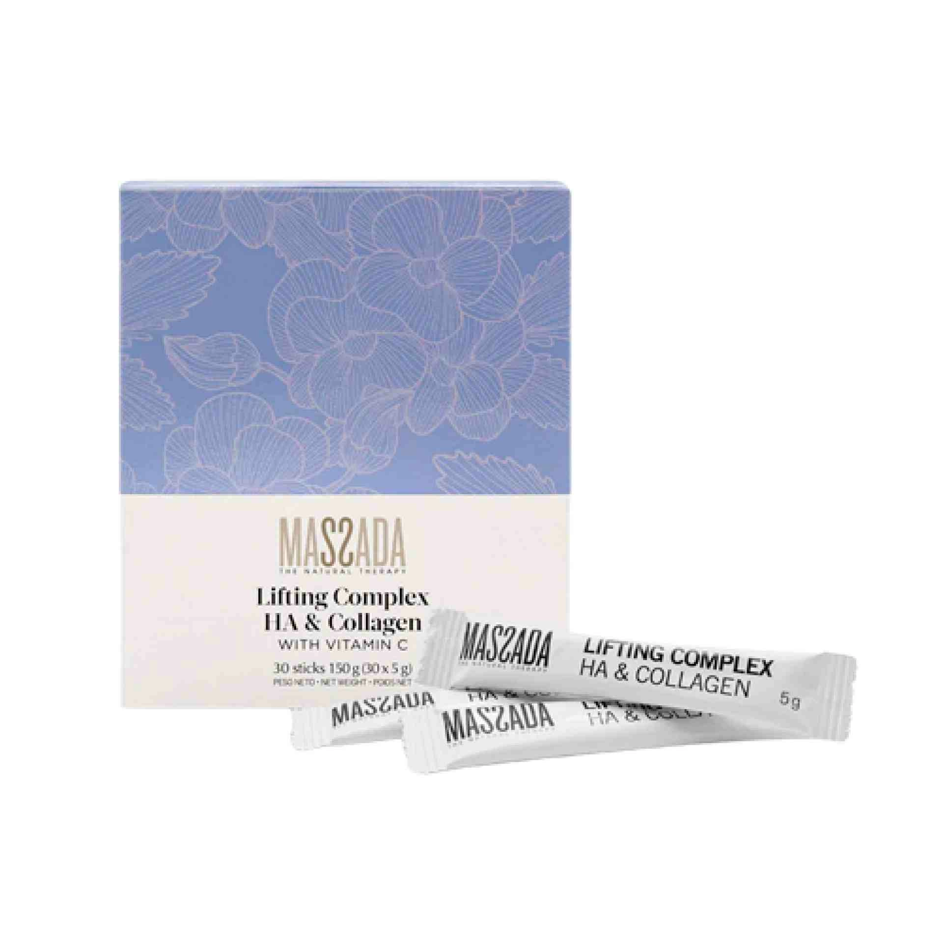 Lifting Complex HA & Collagen | Suplemento nutricional reafirmante 30 sticks - Massada ®