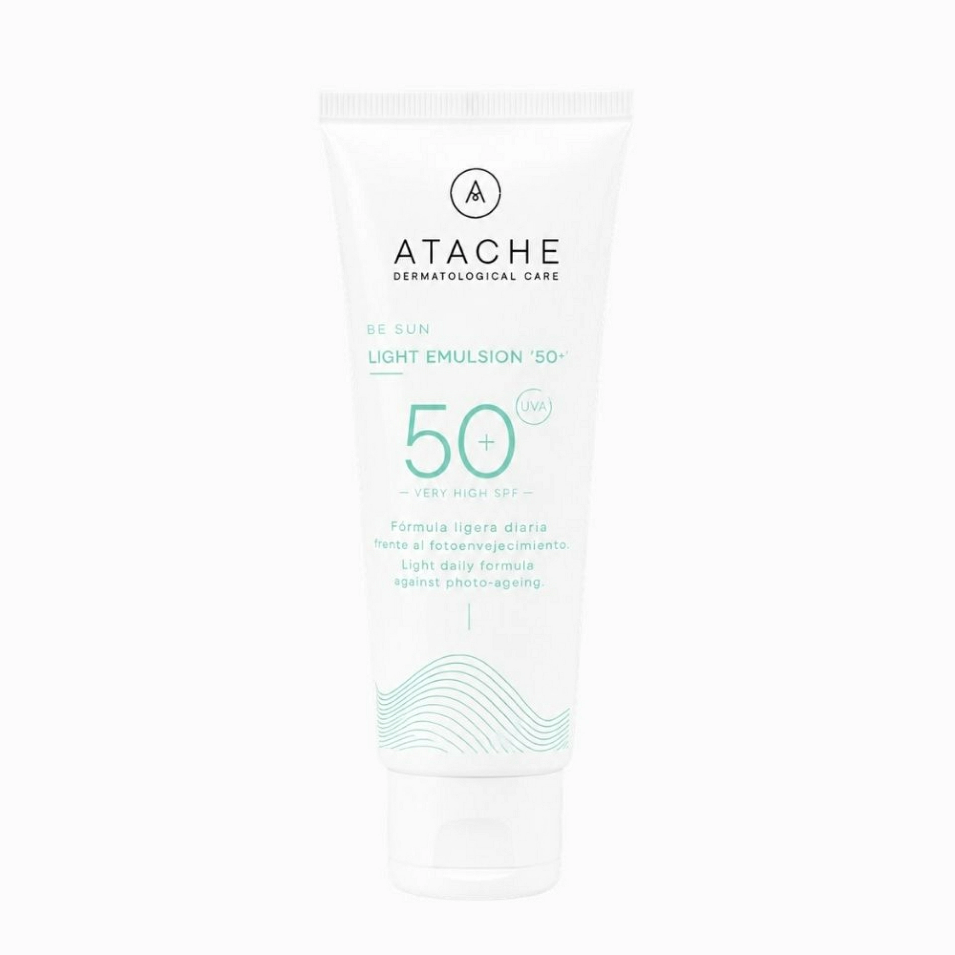 Light Emulsion SPF50+ | Emulsión solar facial suave 75ml - Be Sun - Atache ®