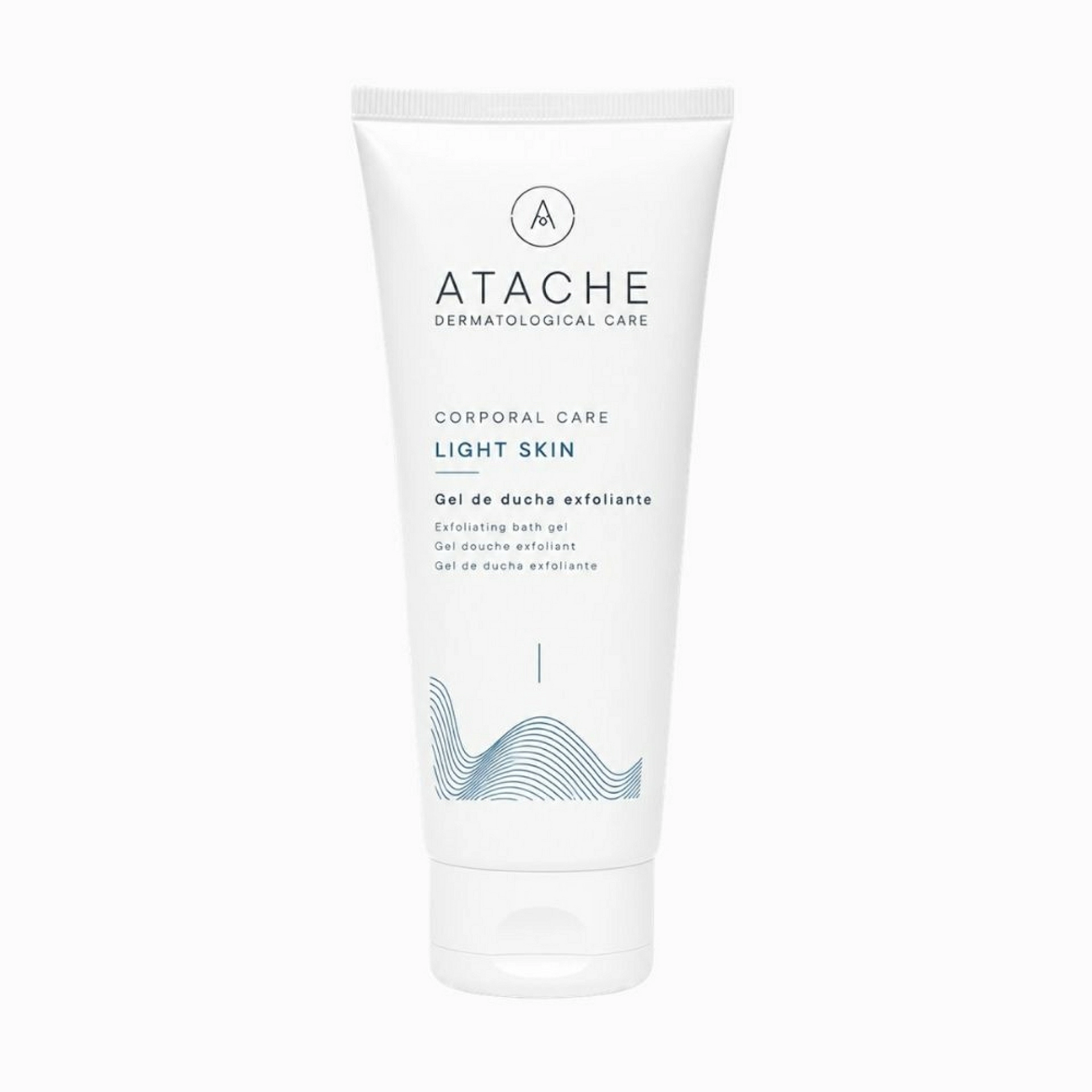 Light Skin | Gel de ducha y exfoliante corporal 200 ml - Corporal Care  - Atache ®