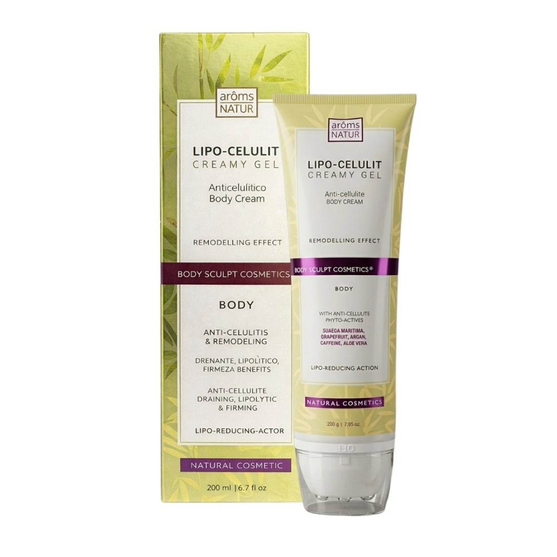Lipo-celulit - Creamy Gel | Crema-gel anticelulítica 200gr - Arôms Natur ®