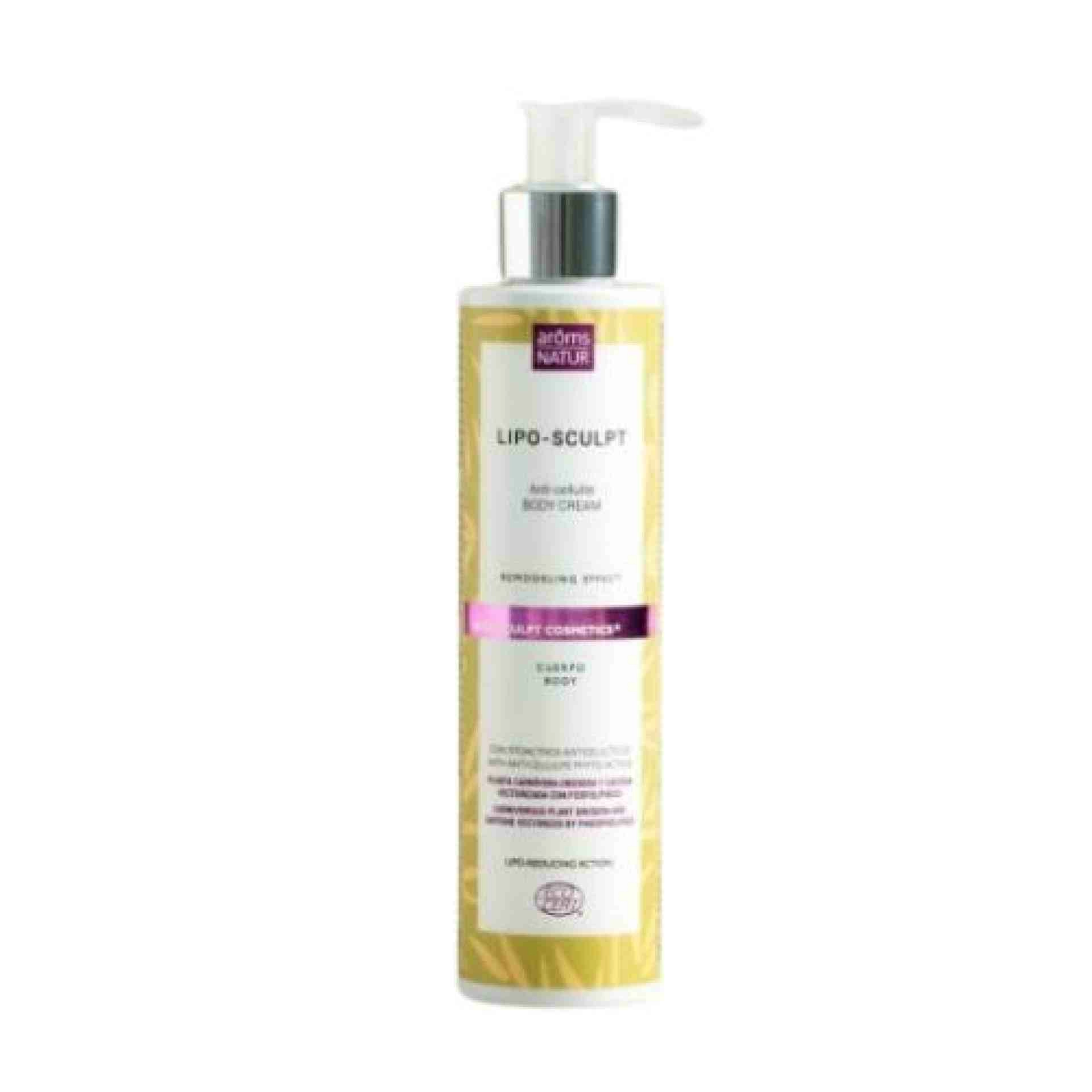 Lipo-sculpt | Crema corporal reductora 200ml - Body Sculpt Cosmetics - Arôms Natur ®