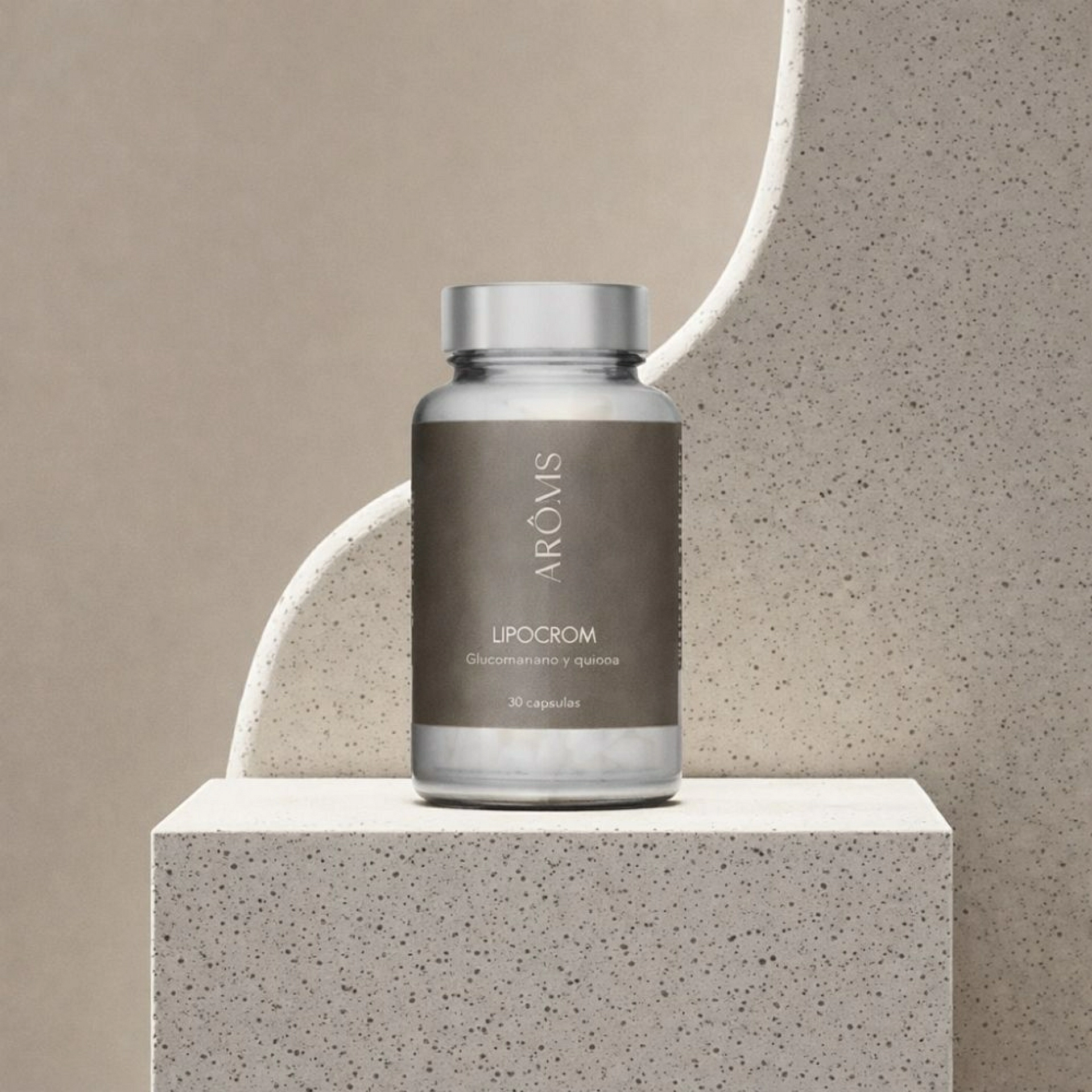 Lipocrom 50 Cápsulas | Regulador de Peso - Nutricosméticos - Arôms Natur ®