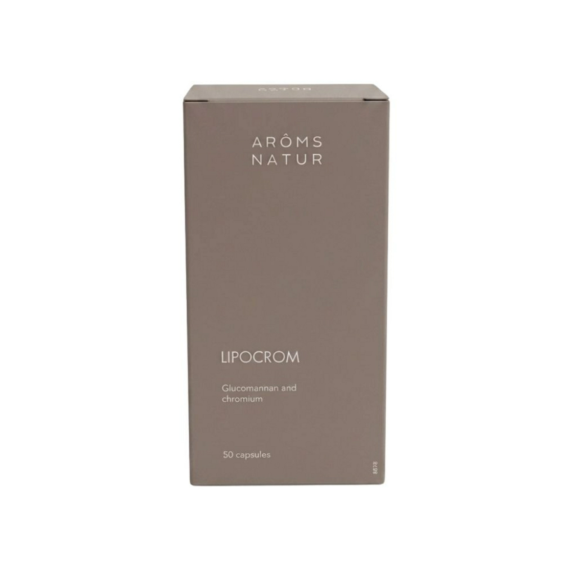 Lipocrom 50 Cápsulas | Regulador de Peso - Nutricosméticos - Arôms Natur ®