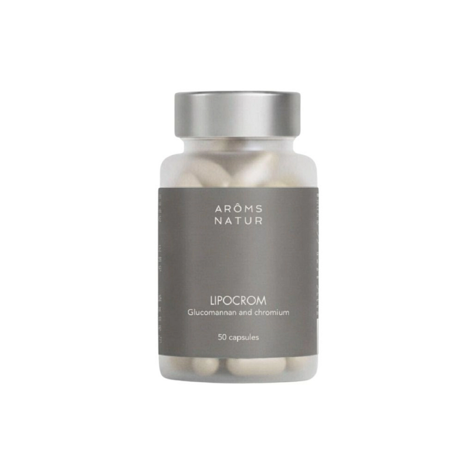 Lipocrom 50 Cápsulas | Regulador de Peso - Nutricosméticos - Arôms Natur ®