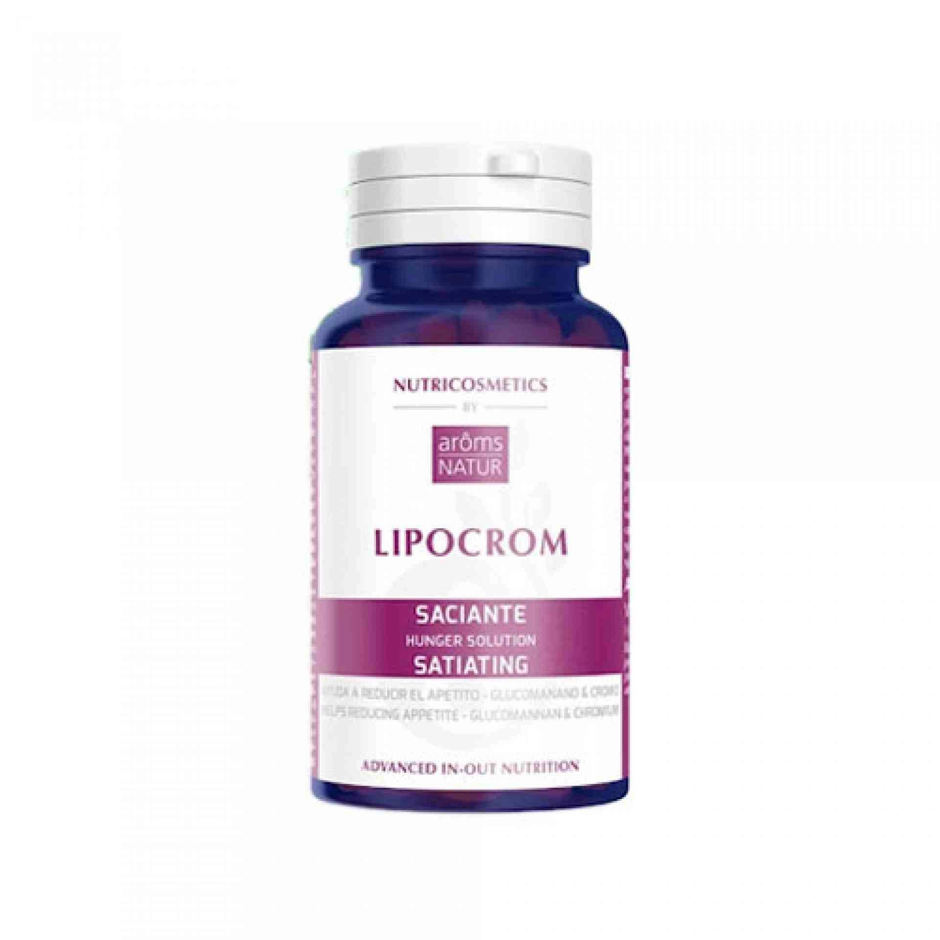 Lipocrom 60 Cápsulas | Regulador de Peso - Nutricosméticos - Arôms Natur ®