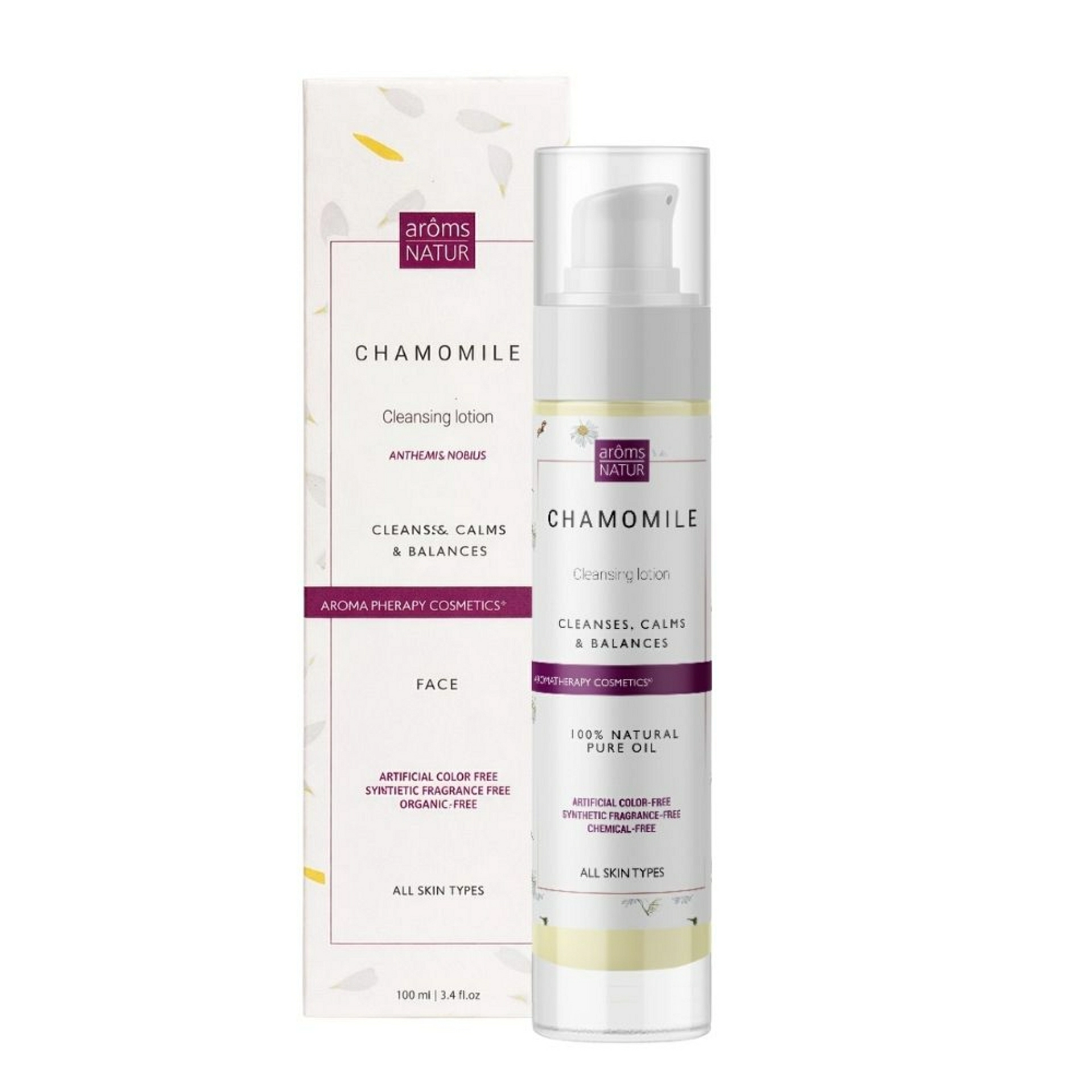 Loción Limpiadora a la Manzanilla 100 ml - Arôms Natur ®