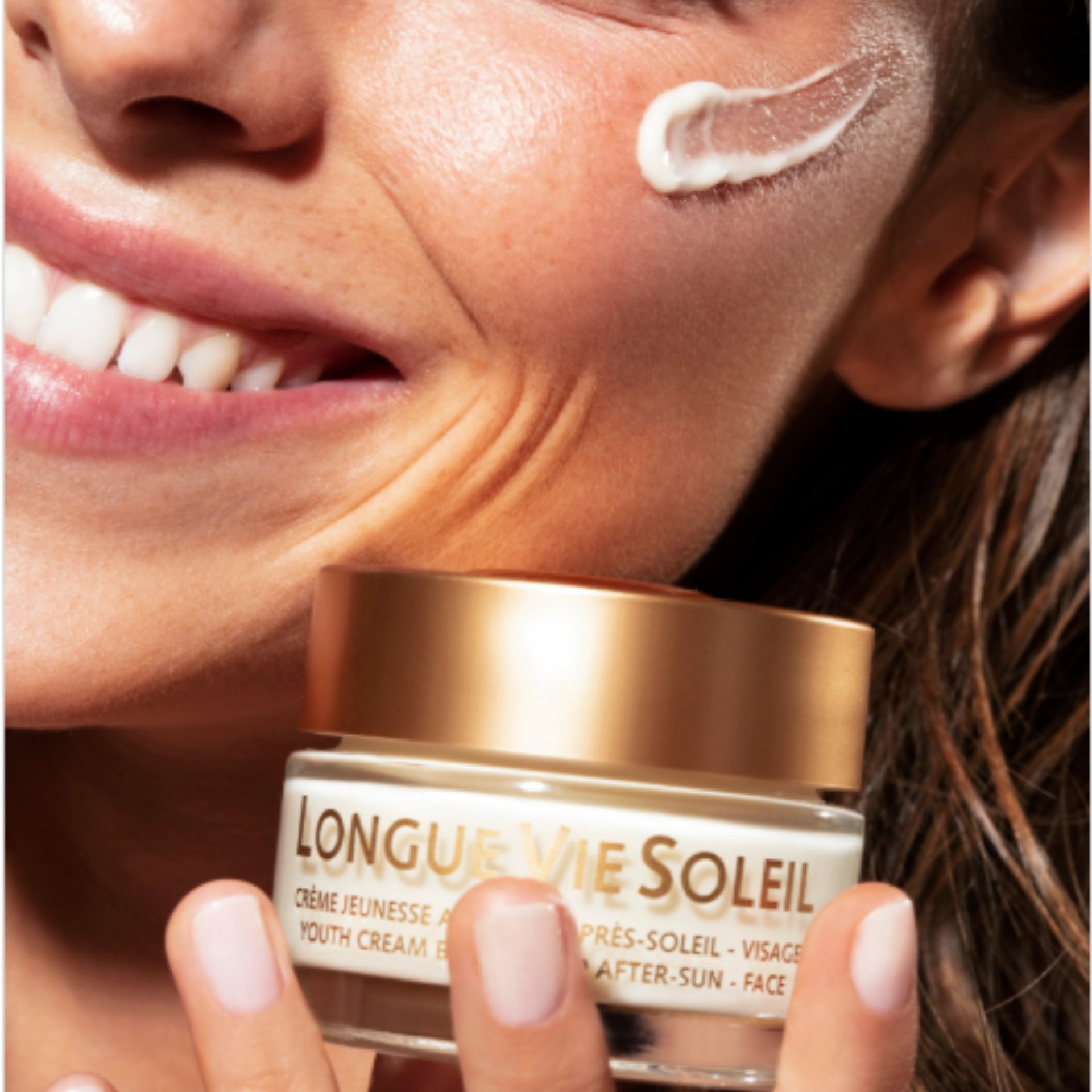 Longue Vie Soleil Crème Jeunesse Avant et Après Soleil Visage | Crema 50ml - Sun Logic - Guinot ®