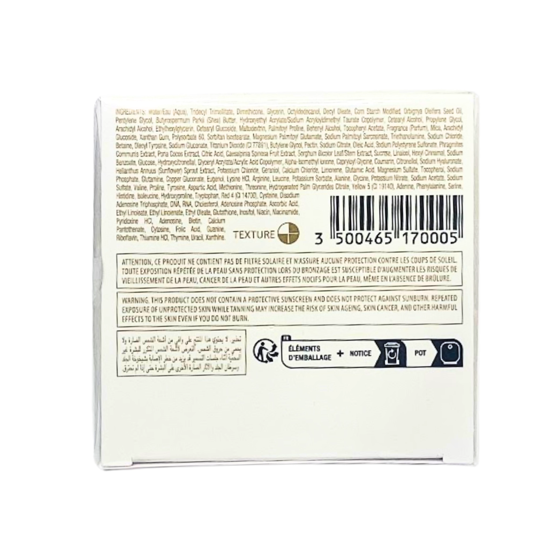 Longue Vie Soleil Crème Jeunesse Avant et Après Soleil Visage | Crema 50ml - Sun Logic - Guinot ®