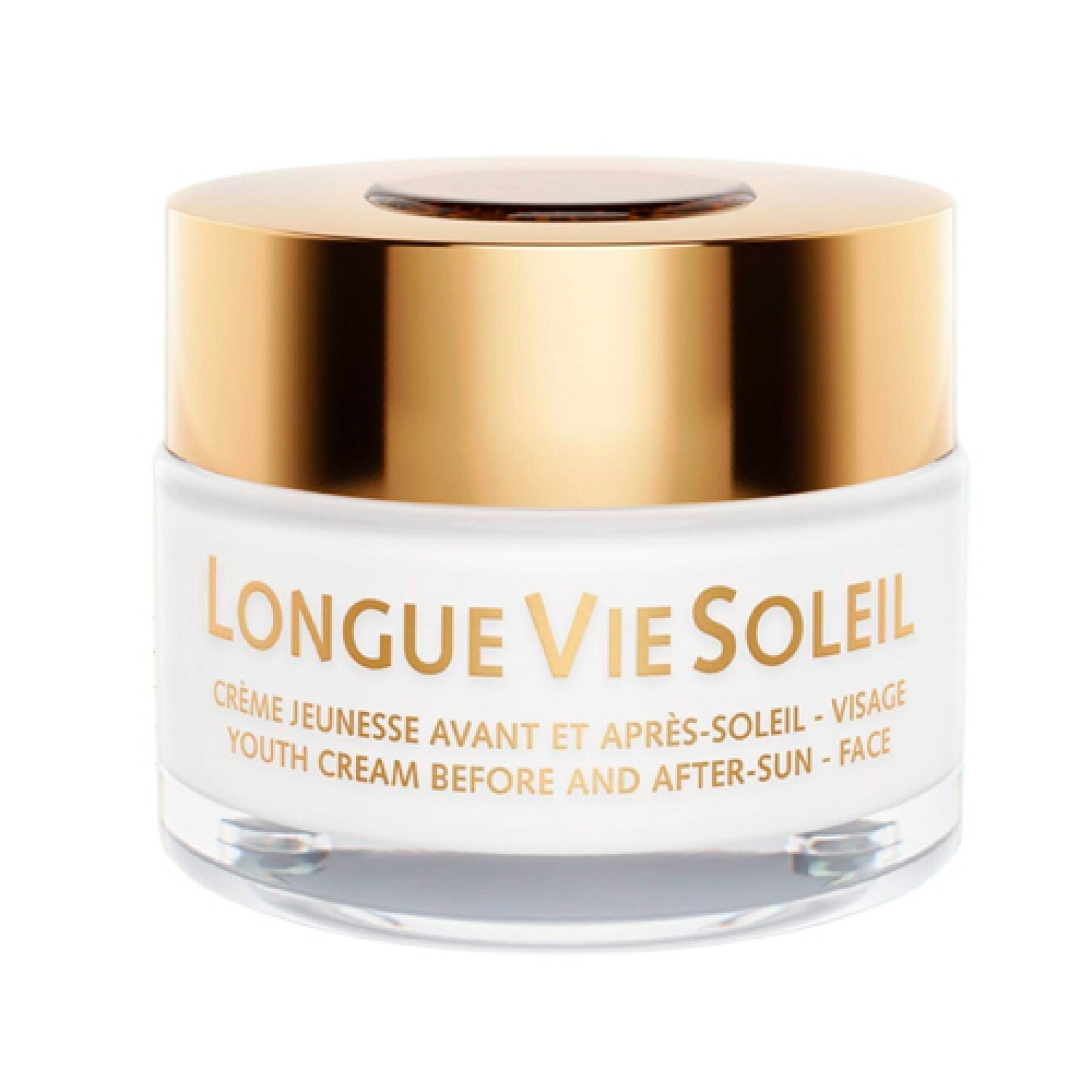 Longue Vie Soleil Crème Jeunesse Avant et Après Soleil Visage | Crema 50ml - Sun Logic - Guinot ®