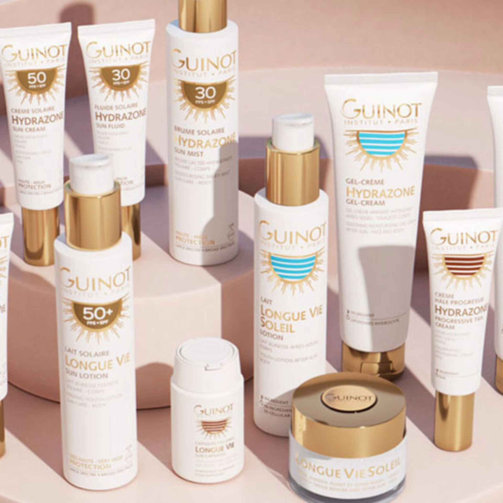 Longue Vie Soleil Crème Jeunesse Avant et Après Soleil Visage | Crema 50ml - Sun Logic - Guinot ®