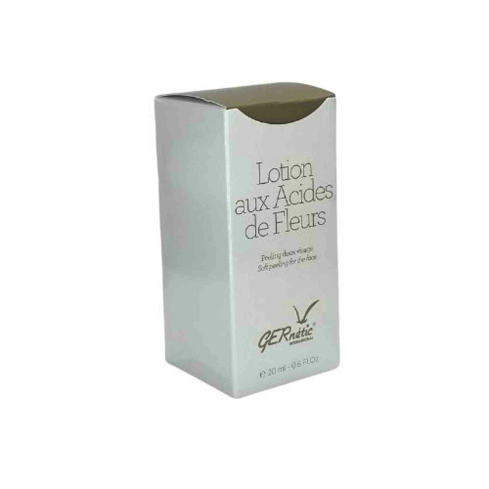 Lotion aux Acides de Fleurs | Peeling suave 20ml - Gernétic ®