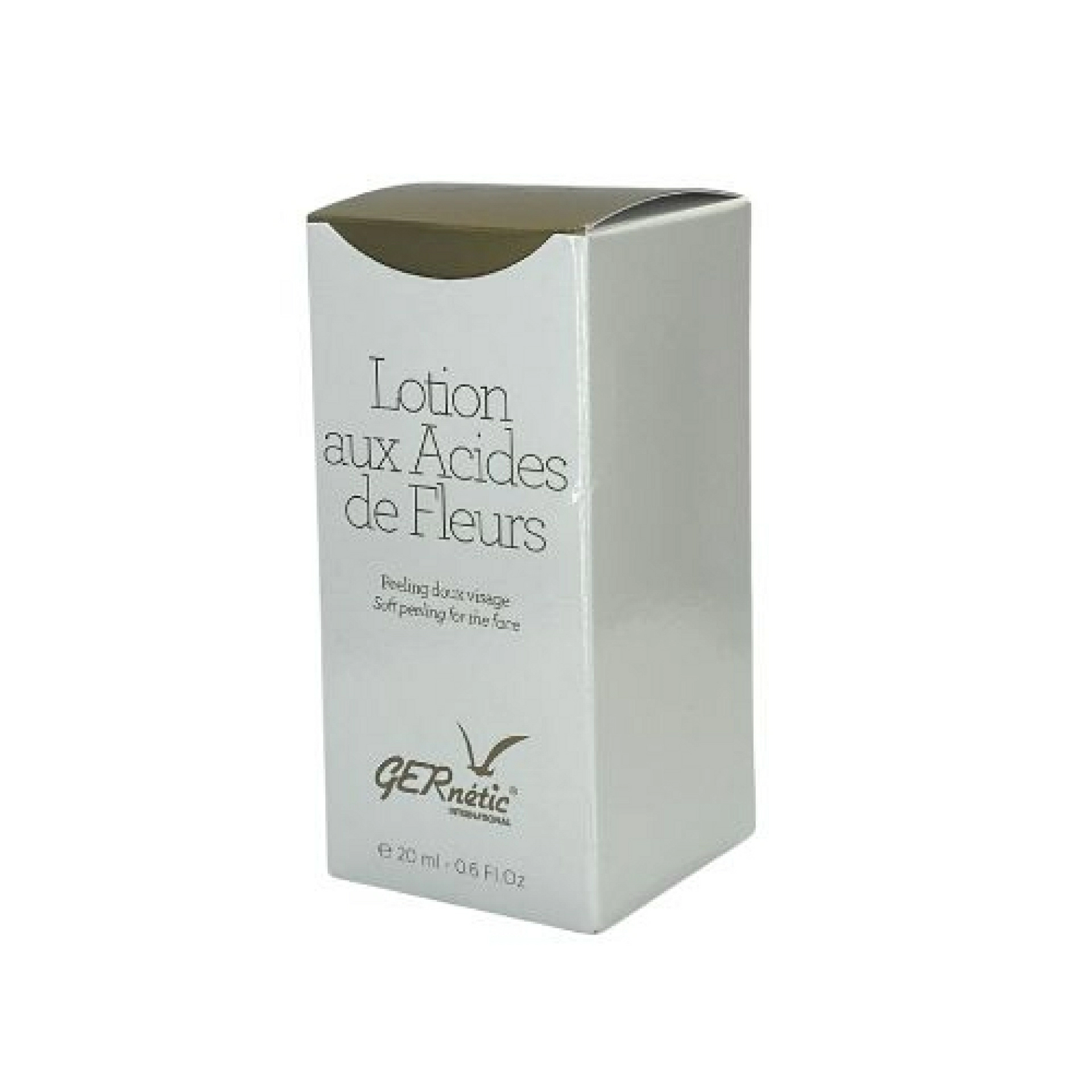 Lotion aux Acides de Fleurs | Peeling suave 20ml - Gernétic ®