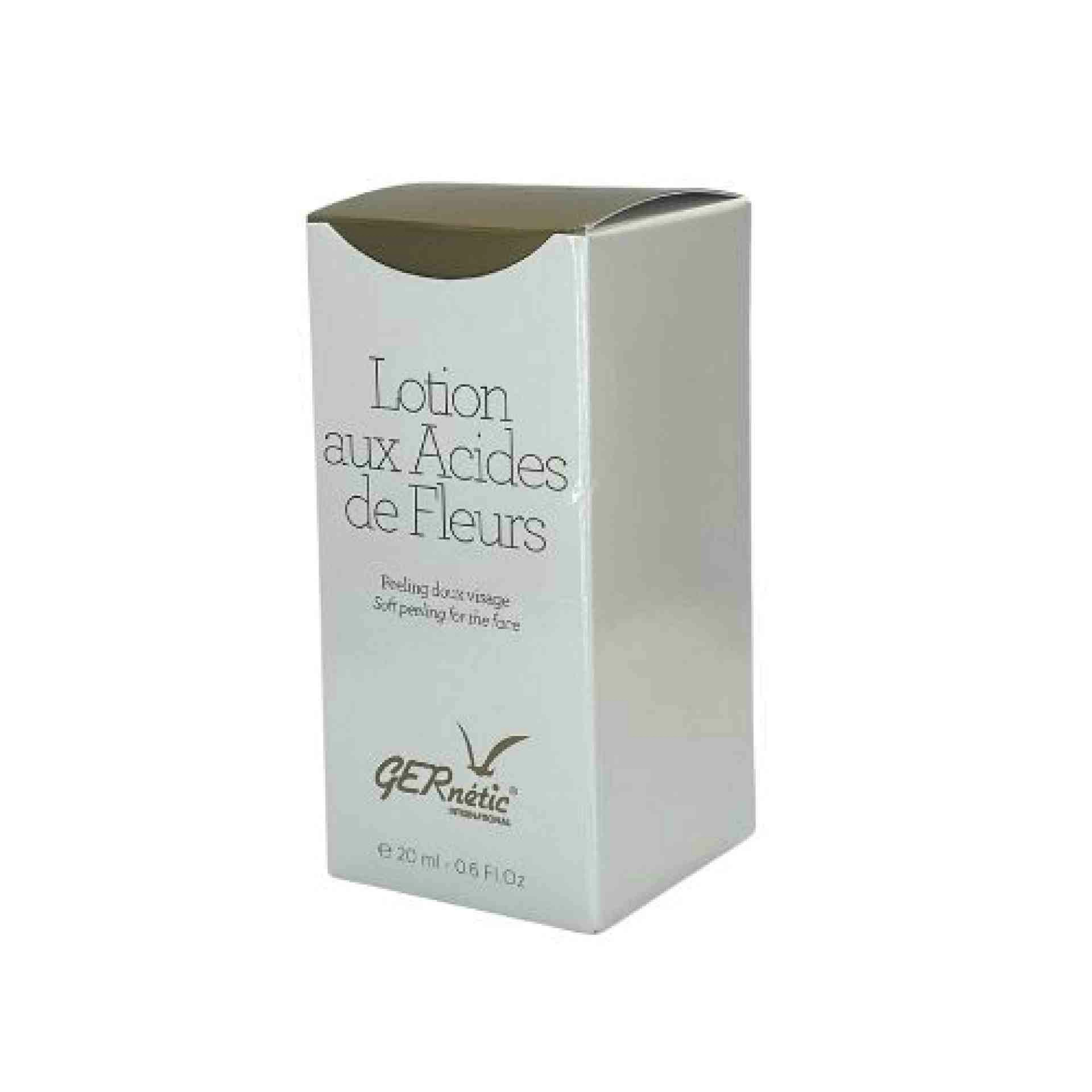 Lotion aux Acides de Fleurs | Peeling suave 20ml - Gernétic ®