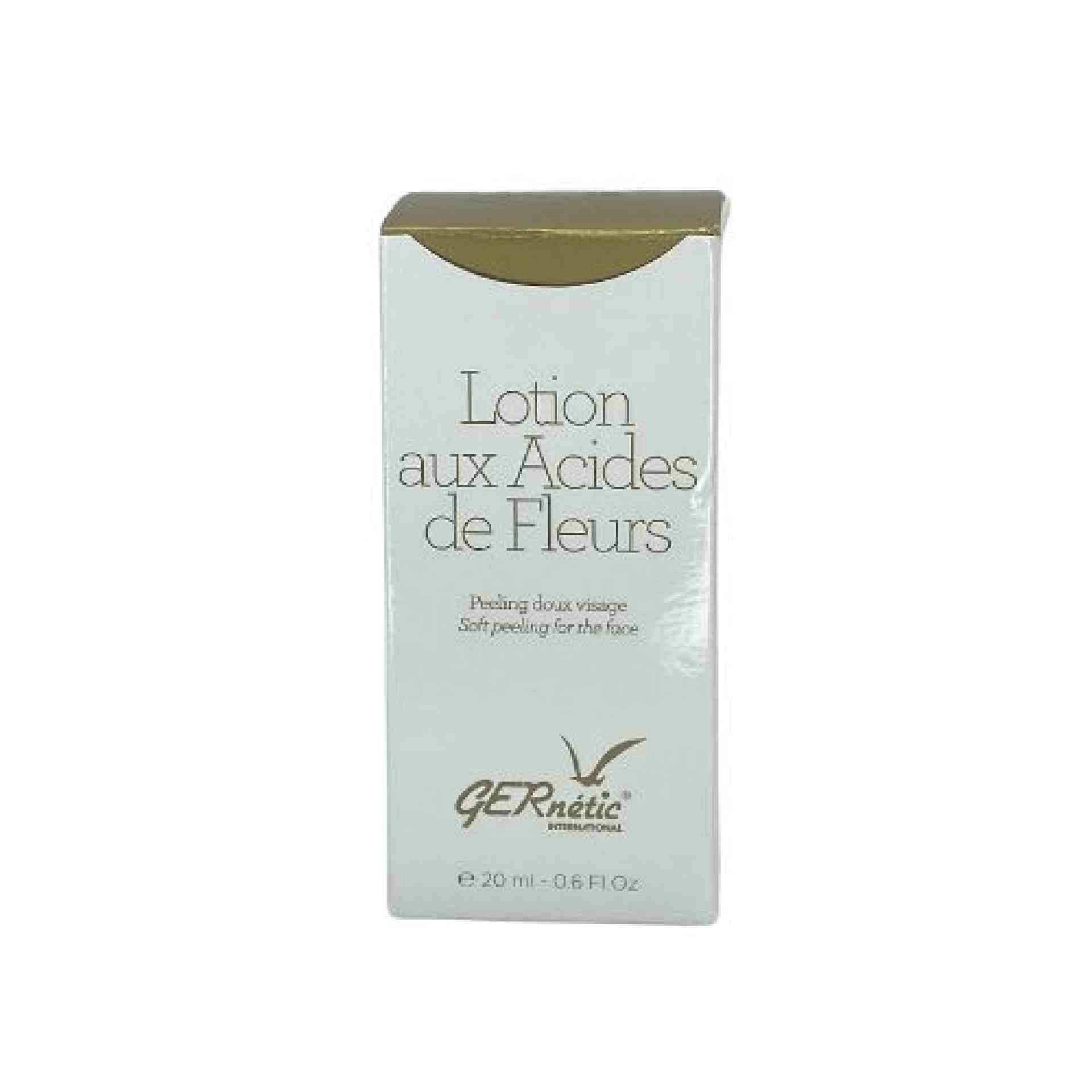 Lotion aux Acides de Fleurs | Peeling suave 20ml - Gernétic ®