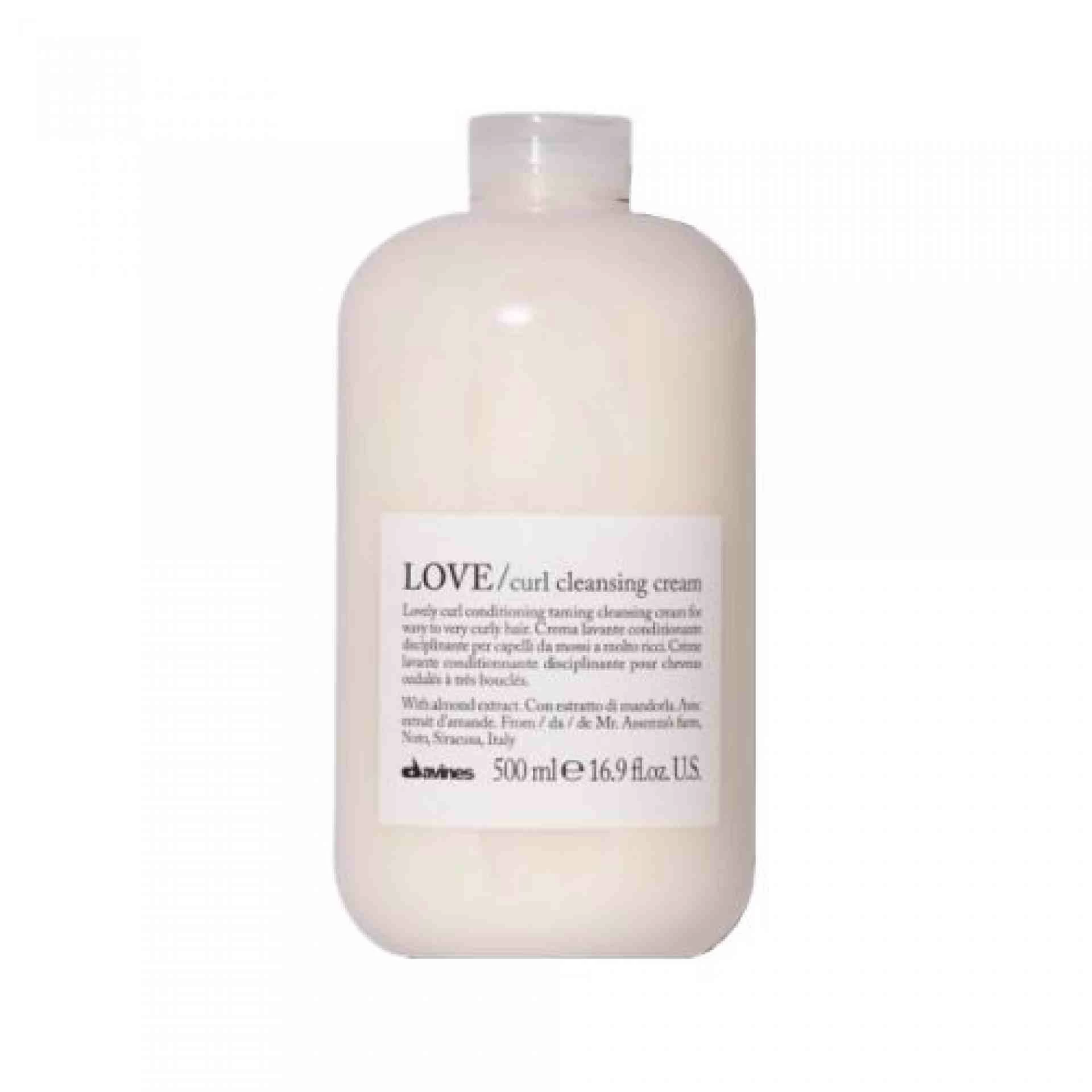 LOVE CURL / Cleansing Cream | Crema limpiadora y acondicionadora 500ml - Essential Haircare - Davines ®