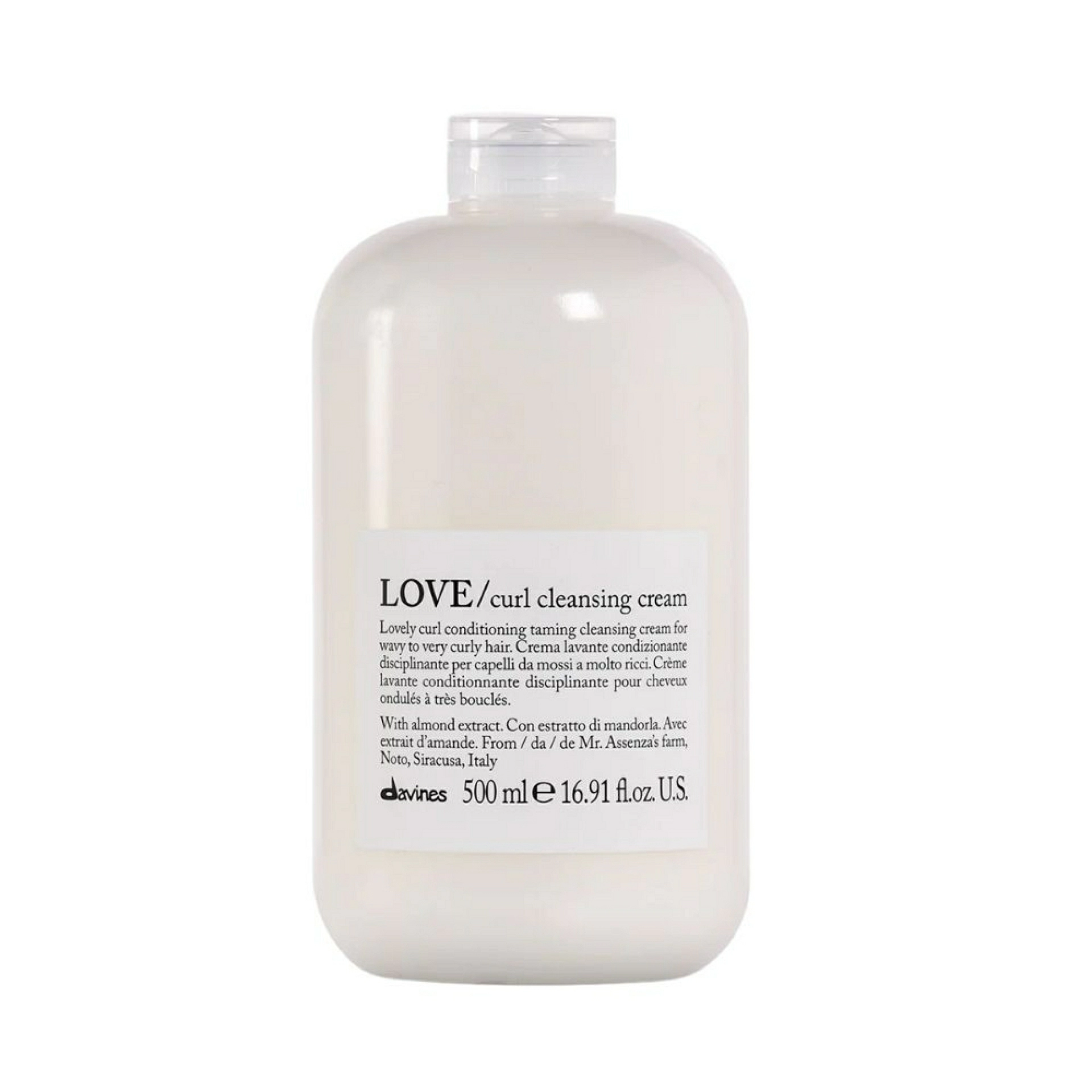 LOVE CURL / Cleansing Cream | Crema limpiadora y acondicionadora 500ml - Essential Haircare - Davines ®