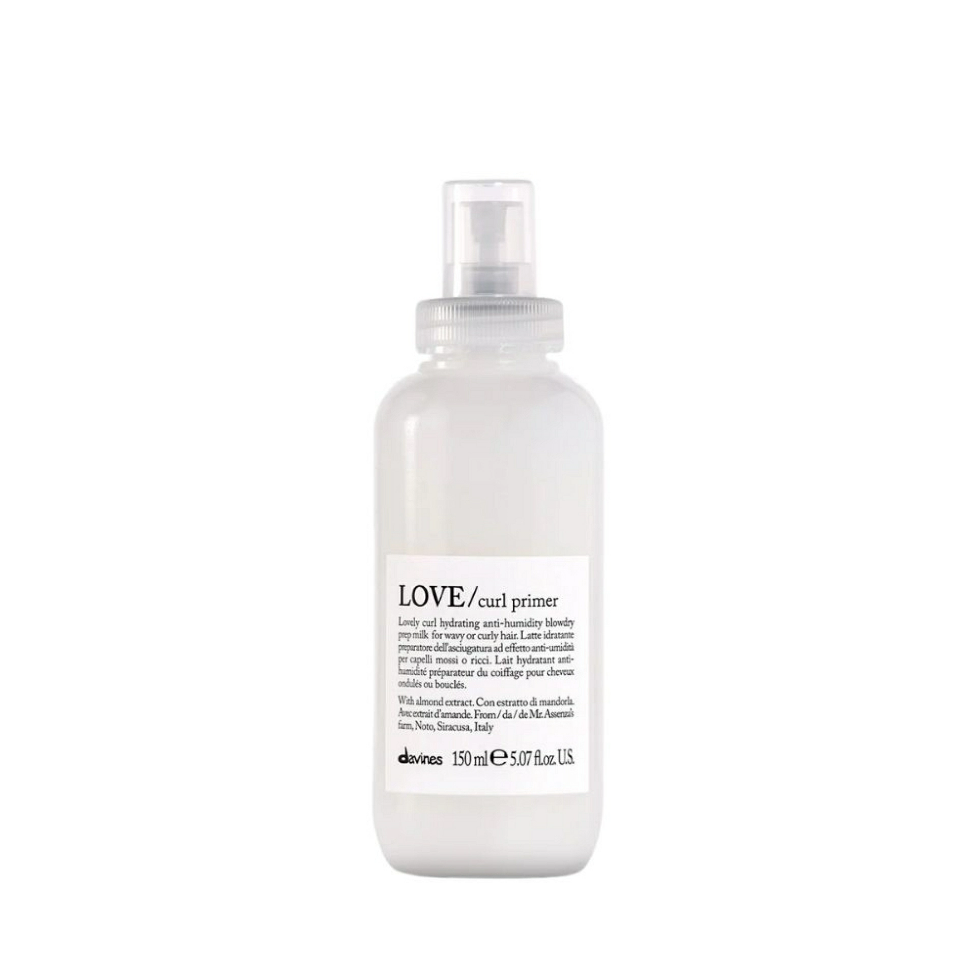 LOVE CURL / Primer | Leche hidratante para cabello 150ml - Essential Haircare - Davines ®