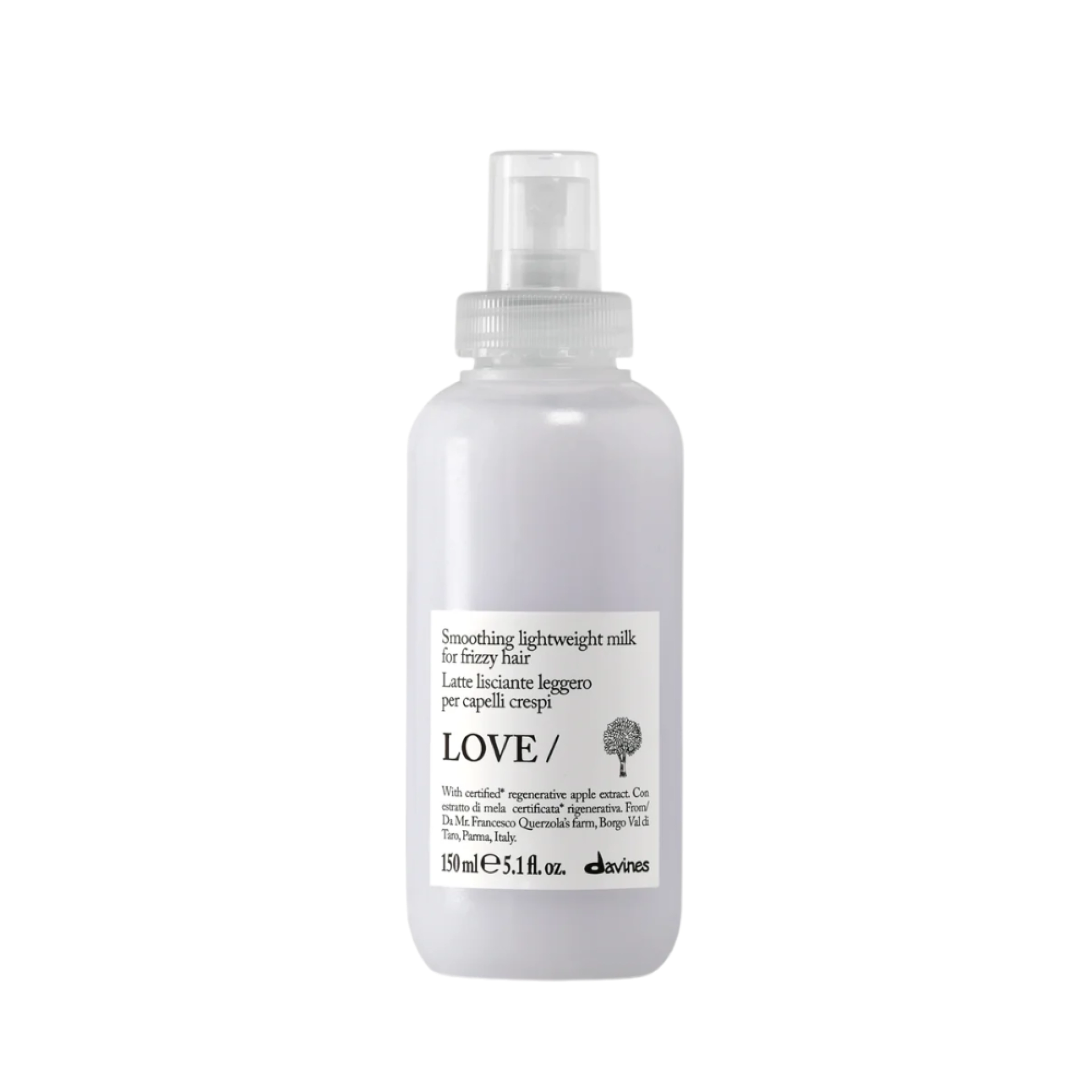LOVE SMOOTHING / Lightweight Milk | Leche Capilar Ligera Antiencrespamiento 150 ml – Essential Haircare – Davines ®