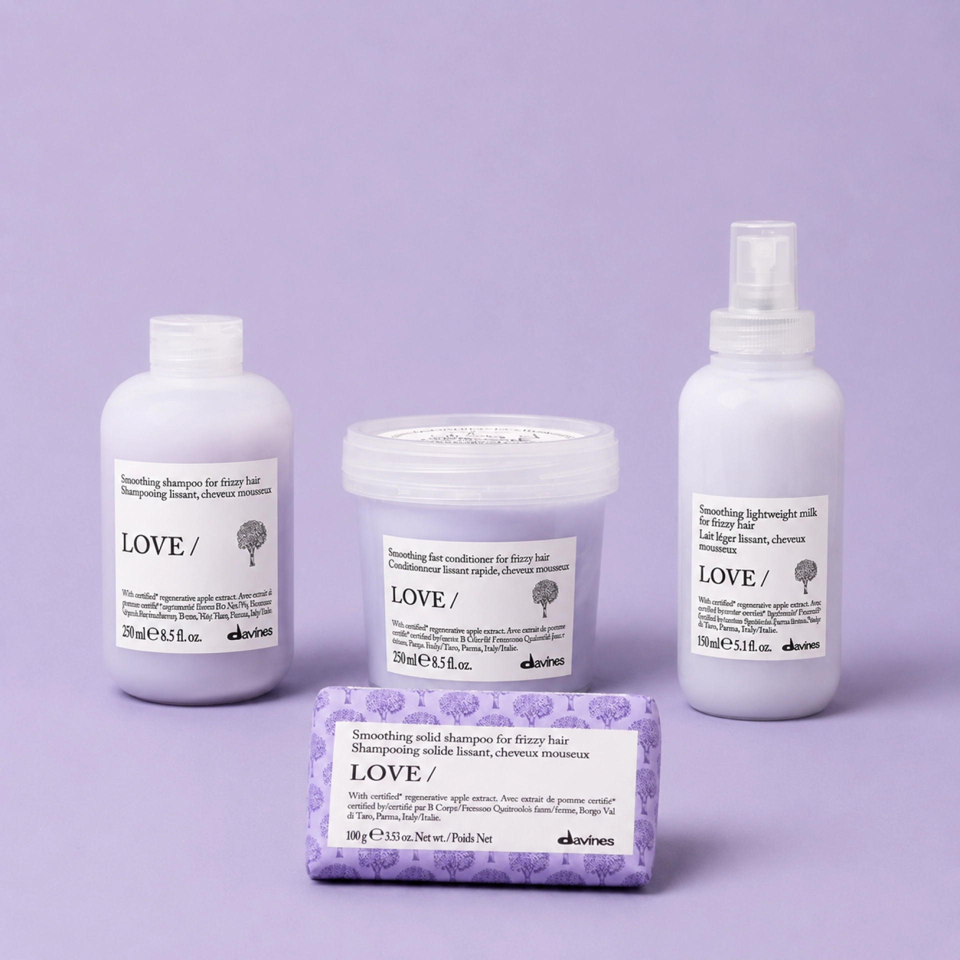 LOVE SMOOTHING / Shampoo Bar | Champú sólido discilplinante 100g - Essential Haircare - Davines ®